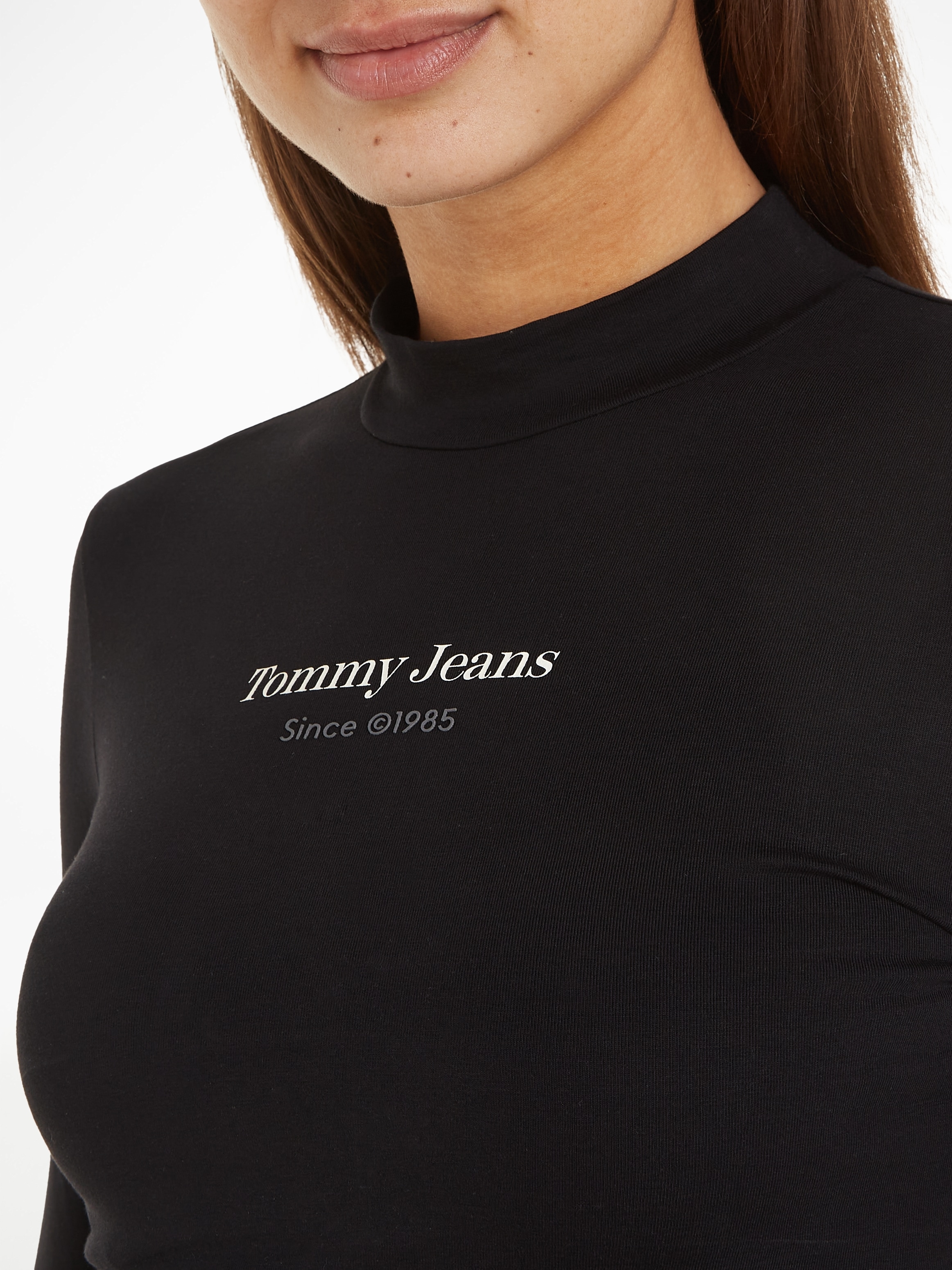 für MOCK«, Tommy mit LOGO Logoschriftzug 1+ »TJW SLIM BAUR CRP SP Stehkragenshirt | kaufen ESS Jeans