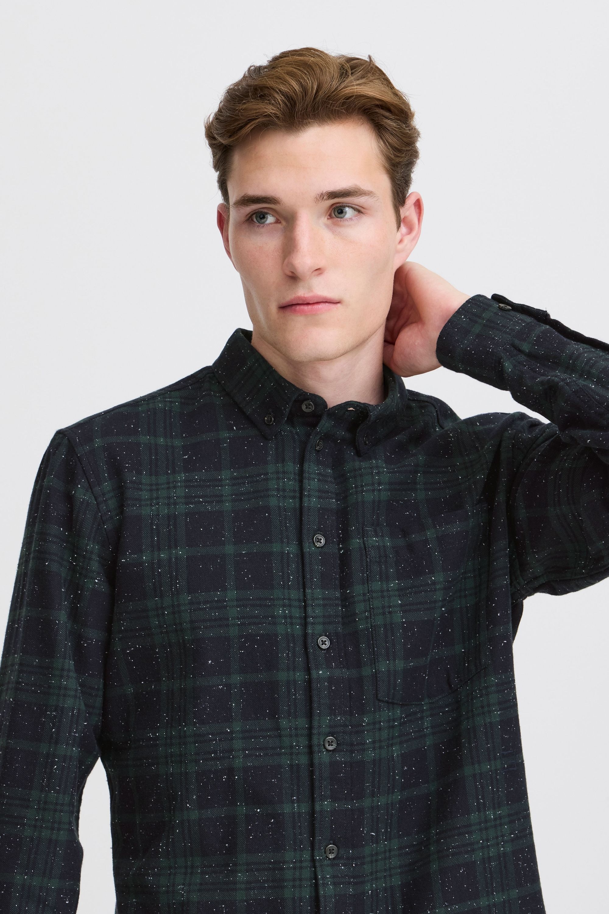 Casual Friday Langarmhemd »Langarmhemd CFANTON LS checked nep yarn shirt«