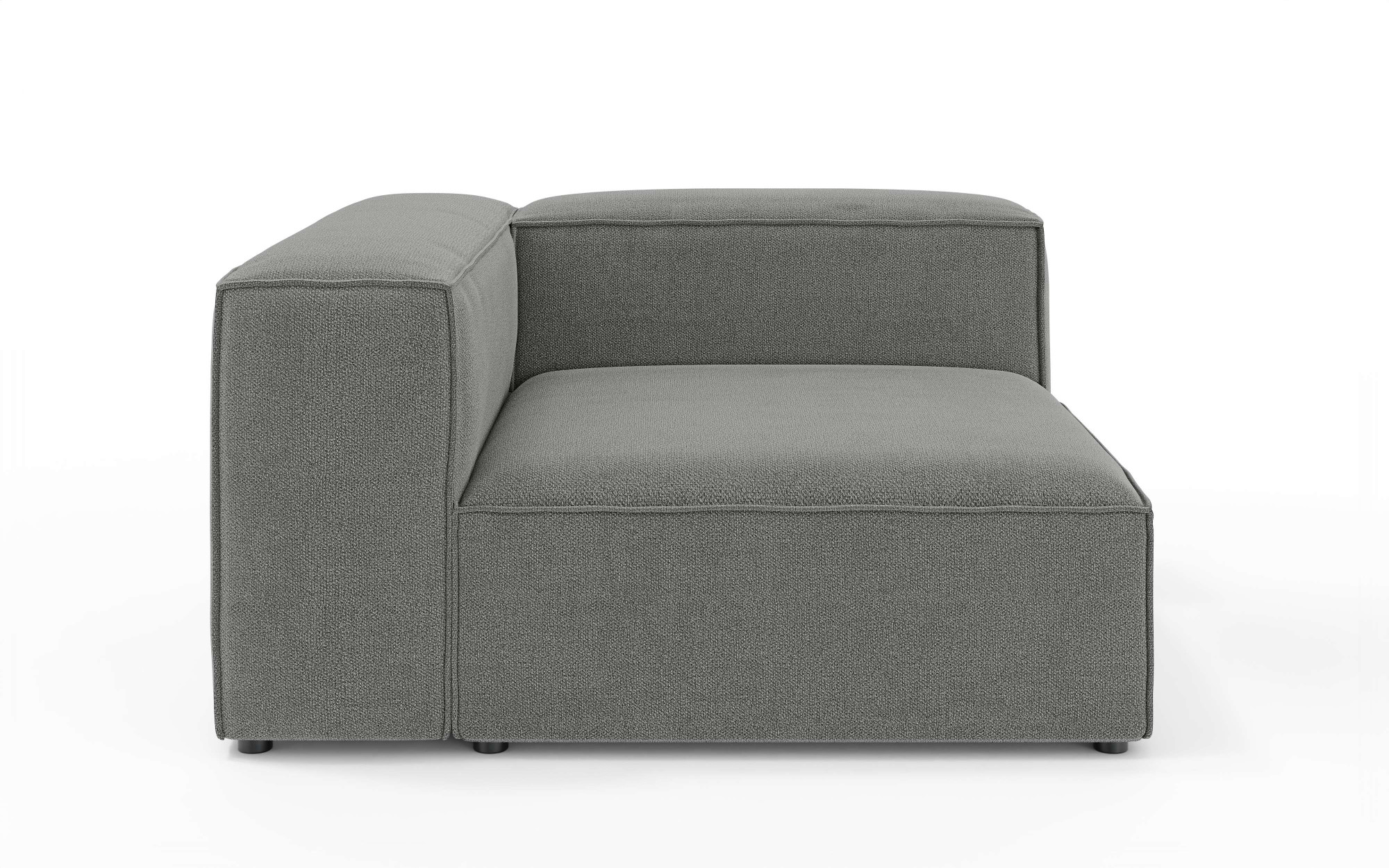 OTTO home Ottomane "HAILY links/rechts bestellbar, Loungemöbel, Maße B/T/H: 130/130/72 cm" als Modul oder separat verwendbar, für individuelle Zusammenstellung