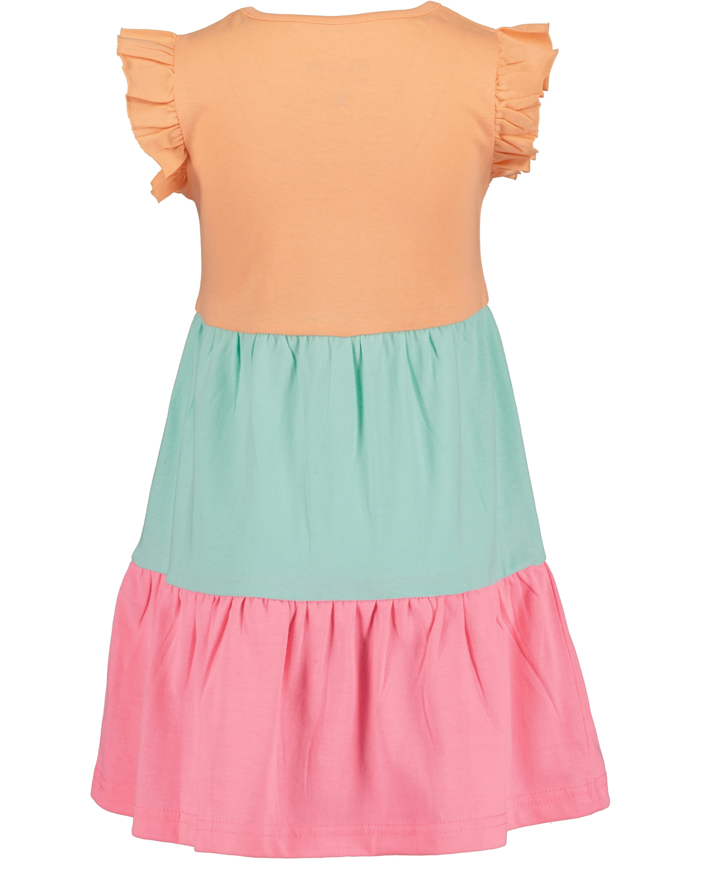 Blue Seven Jerseykleid 1 tlg. tlg. mit süßem Einhorn-Motiv und tollen Volants