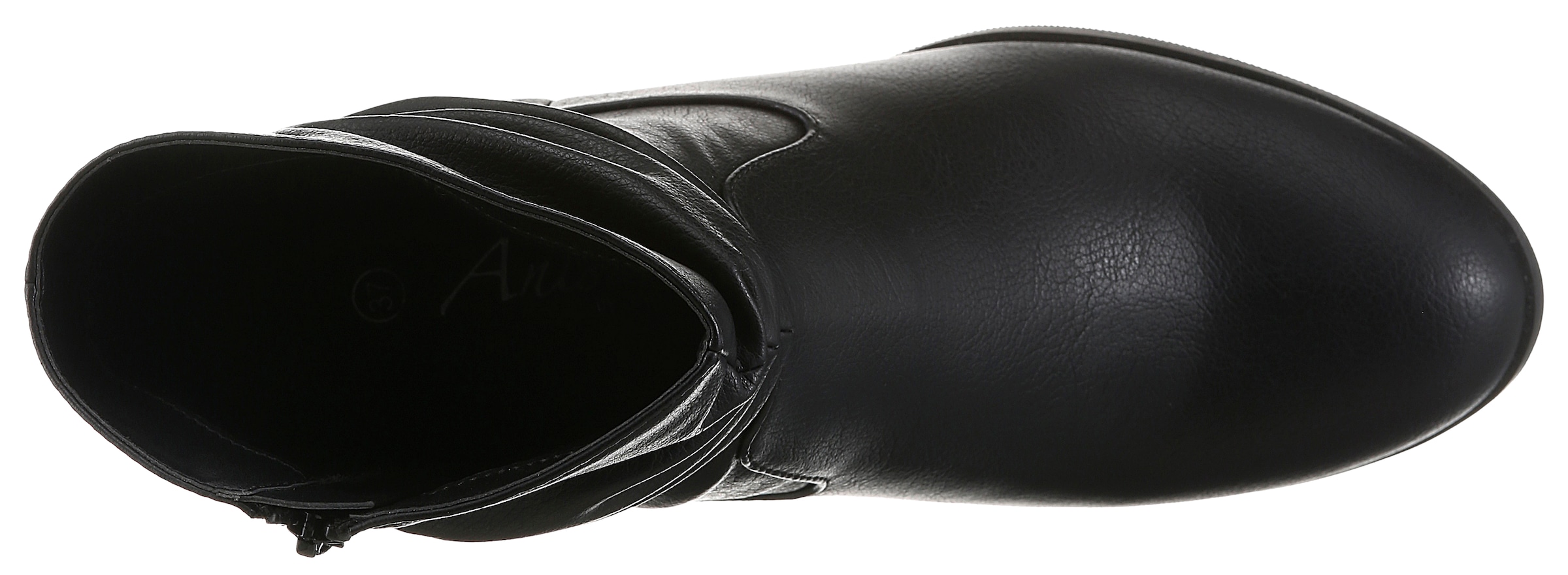 Aniston SHOES Stiefelette  Ankle Boots mit Reißverschluss - NEUE KOLLEKTION