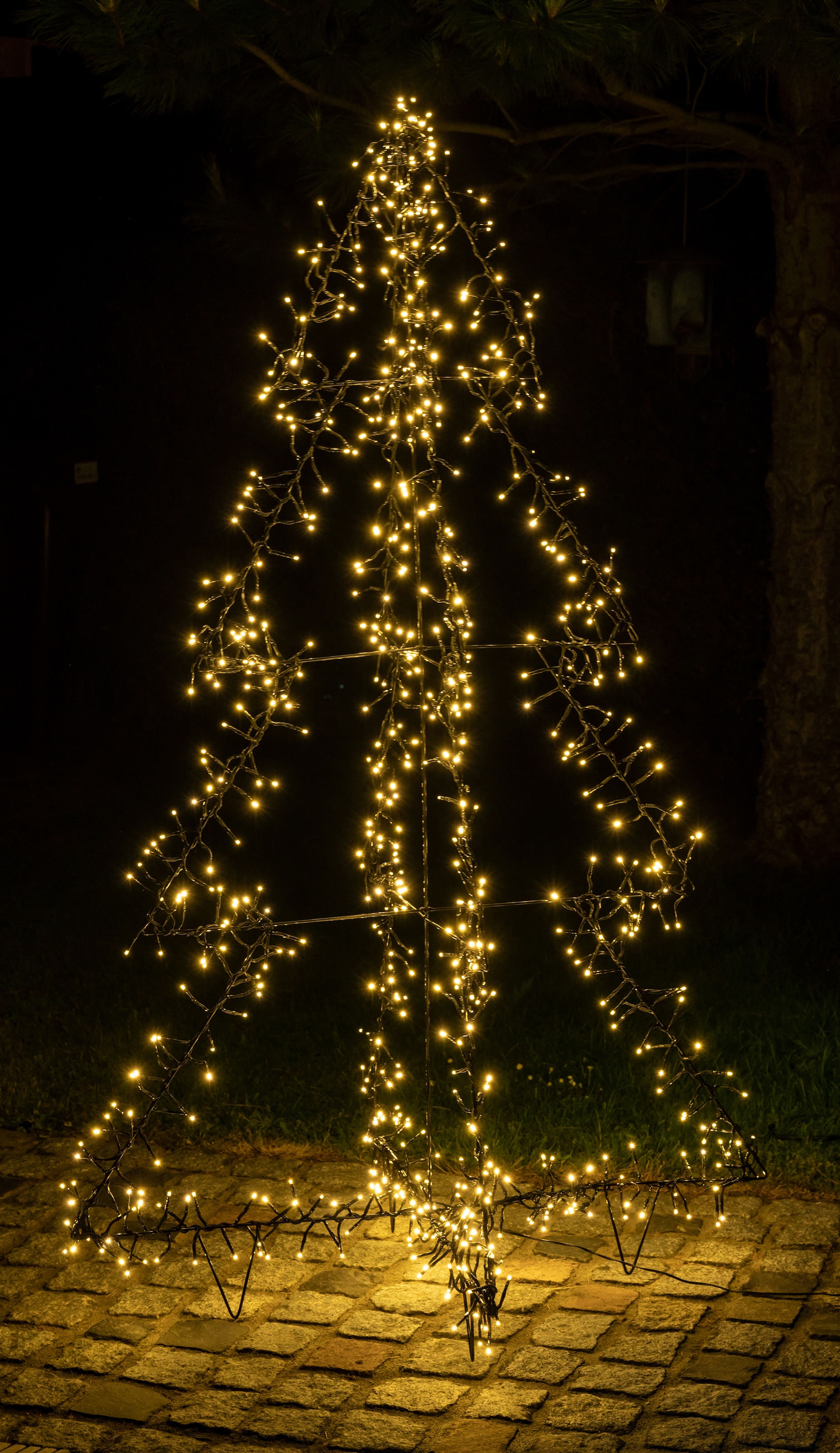 aussen«, BAUR 3D-Optik Dekolicht 500 in Star-Max | flammig-flammig, LED »Weihnachtsdeko