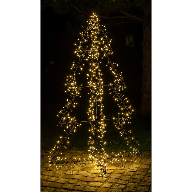 Star-Max LED Dekolicht »Weihnachtsdeko aussen«, 500 flammig-flammig, in 3D- Optik | BAUR