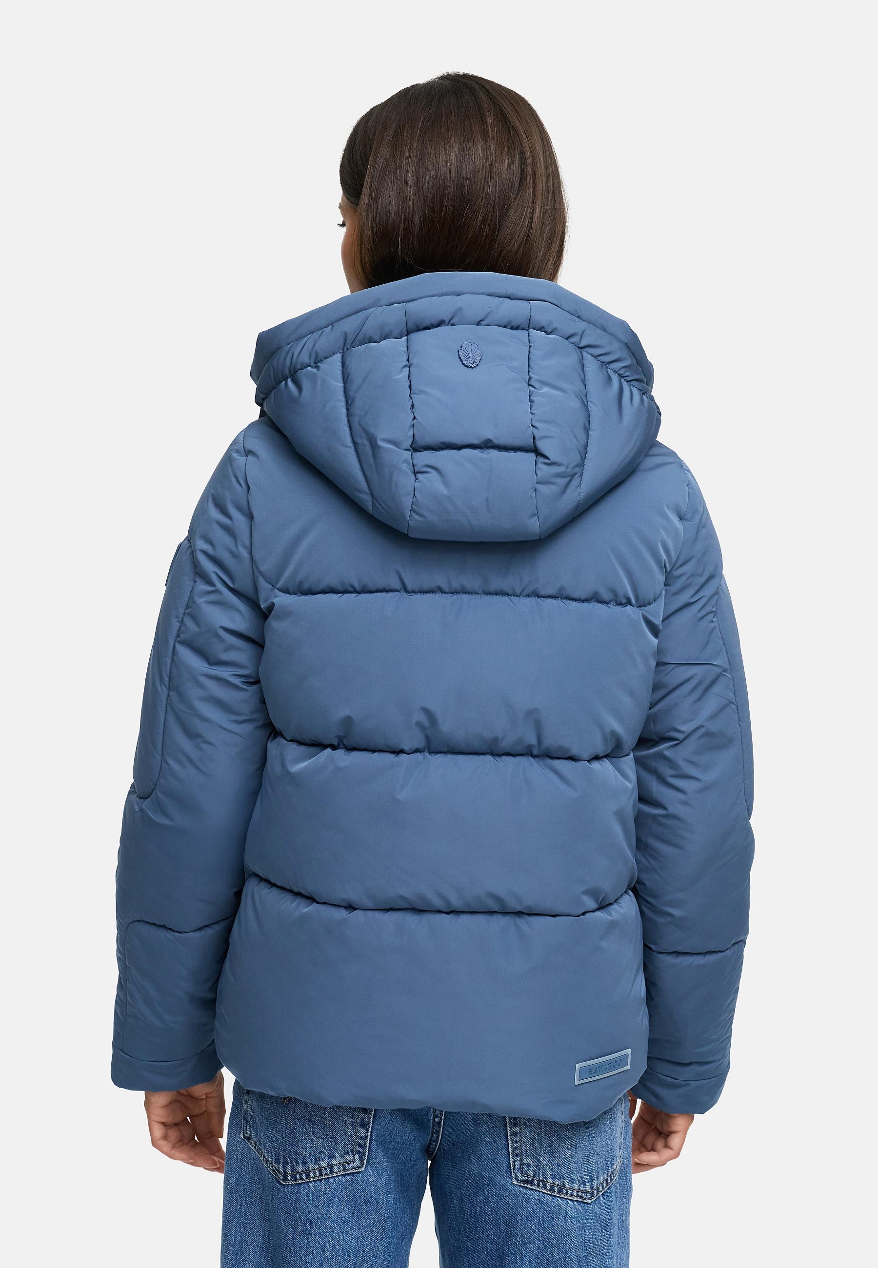 Navahoo Steppjacke »Zauberlicht 14«, mit Kapuze, Winterjacke mit abnehmbarer Kapuze und Fleece-Futter