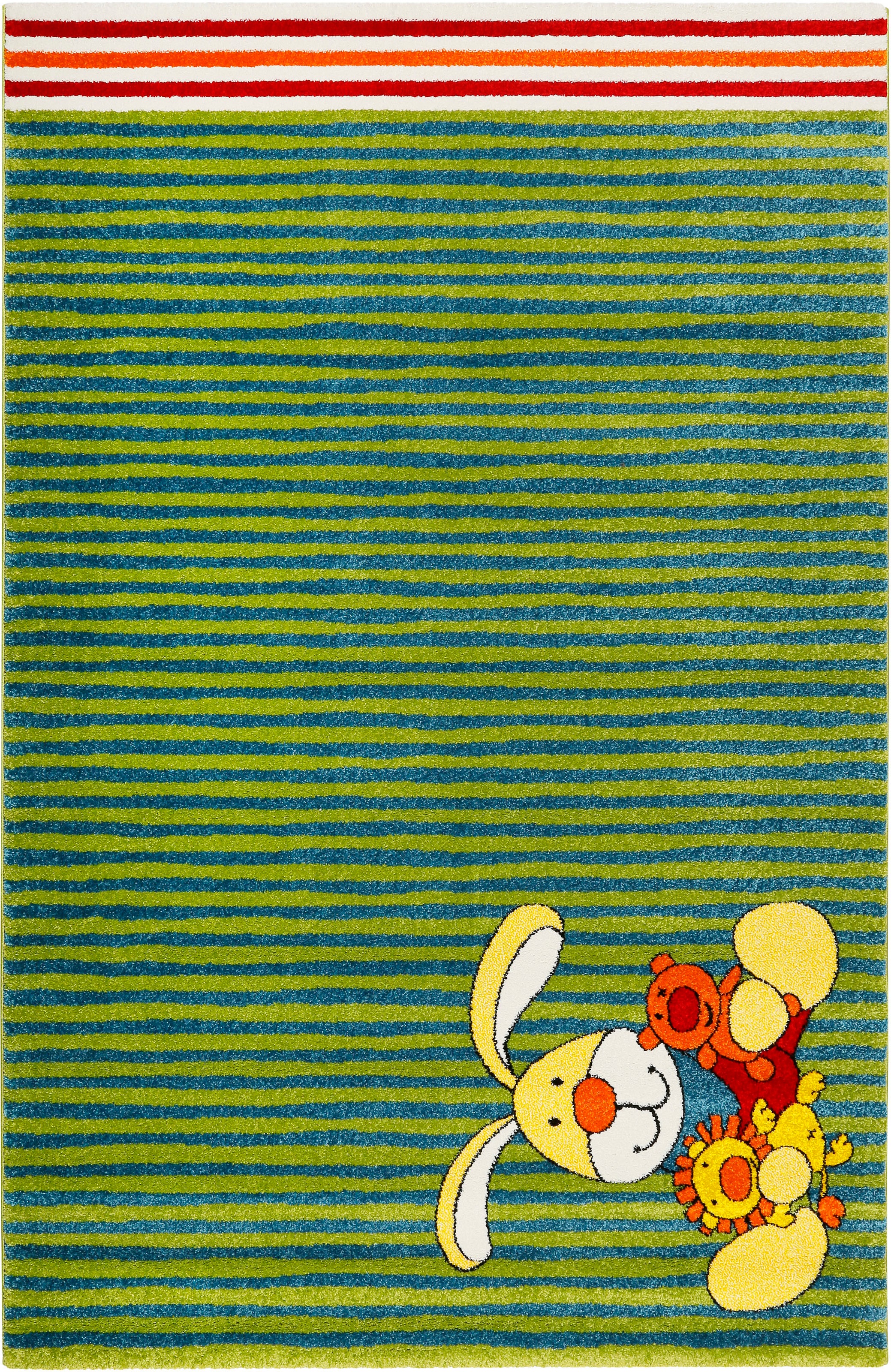 Sigikid Kinderteppich "Semmel Bunny" rechteckig 13 mm Höhe günstig online kaufen