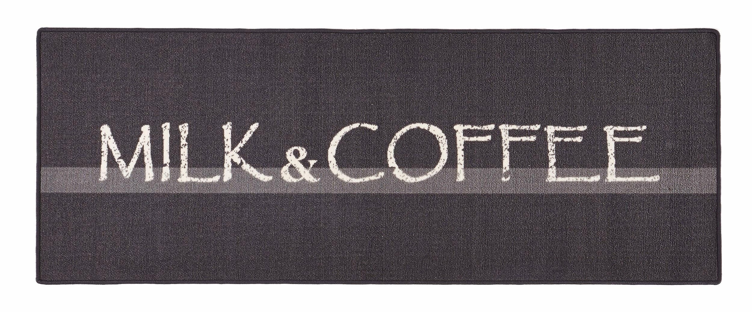 HANSE Home Küchenläufer »Milk & Coffee«, rechteckig, 8 mm Höhe, Kurzflor, rutschhemmend, Waschbar, Kaffee, Strapazierfähig, Küche