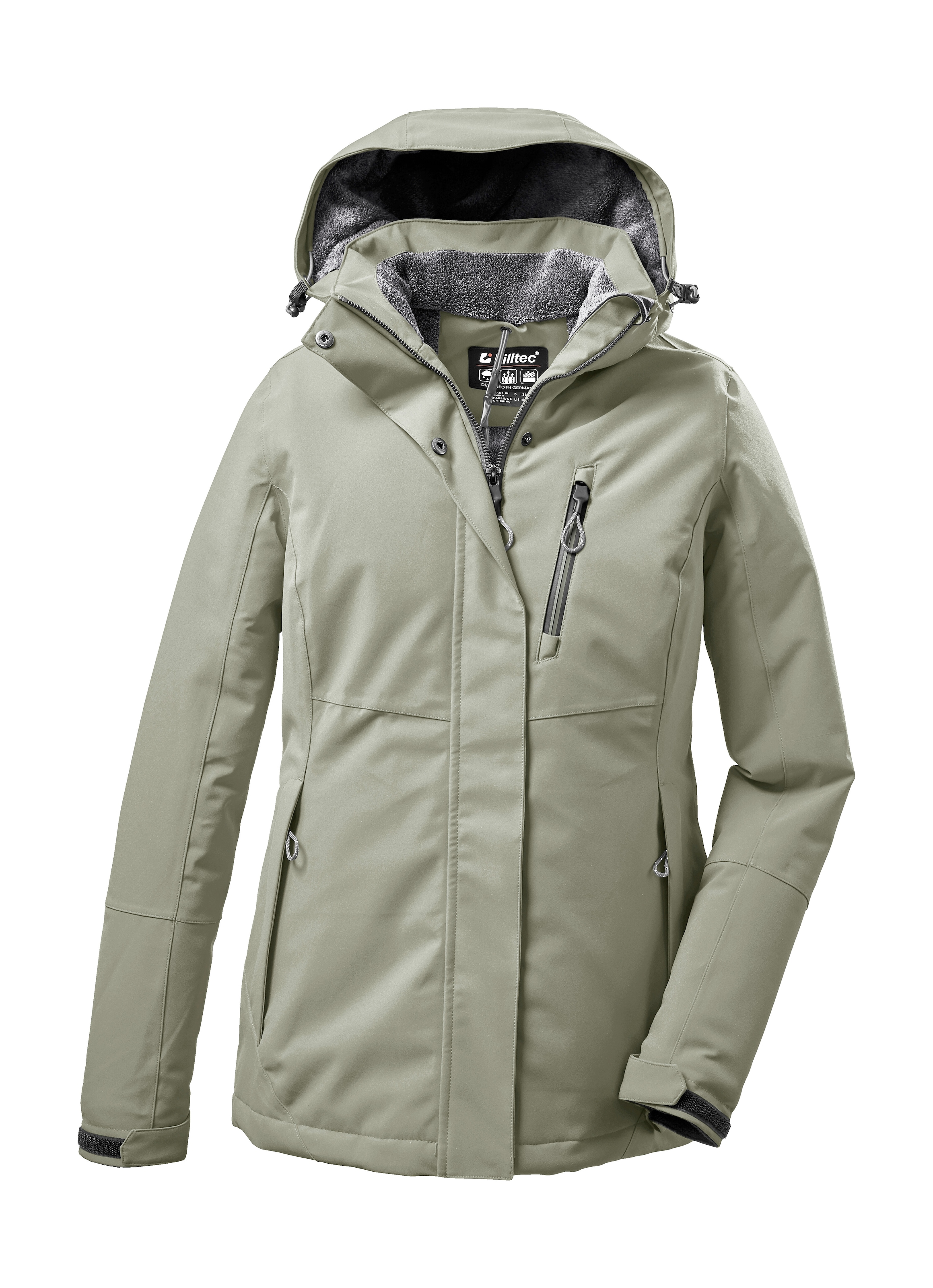 Killtec Outdoorjacke "KOW 140 WMN JCKT", Wasserdichte Damenjacke, atmungsak günstig online kaufen