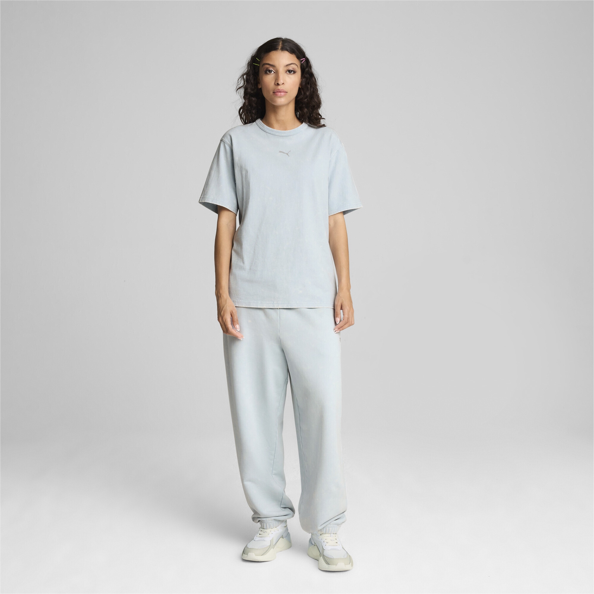 PUMA T-Shirt "DARE TO Relaxed Fit T-Shirt mit Waschung Damen" günstig online kaufen