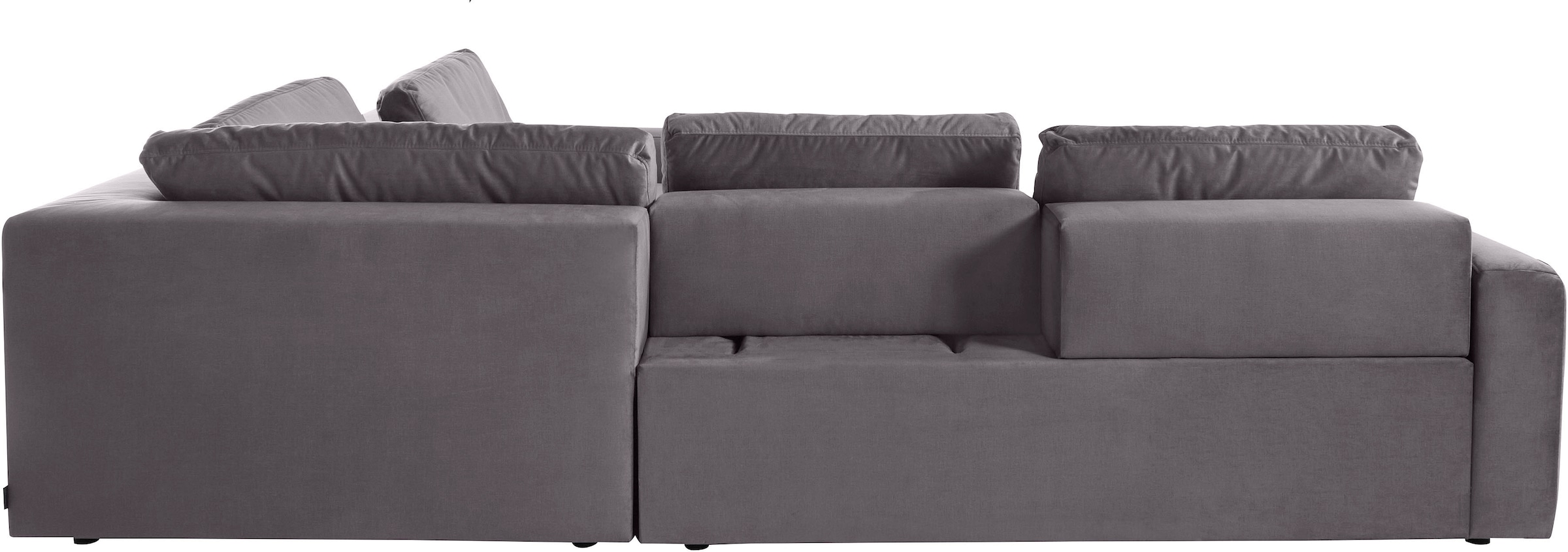 Places of Style Ecksofa »Bloomfield, L-Form«, extra tiefe Sitzfläche, wahlweise mit Sitztiefenverstellung
