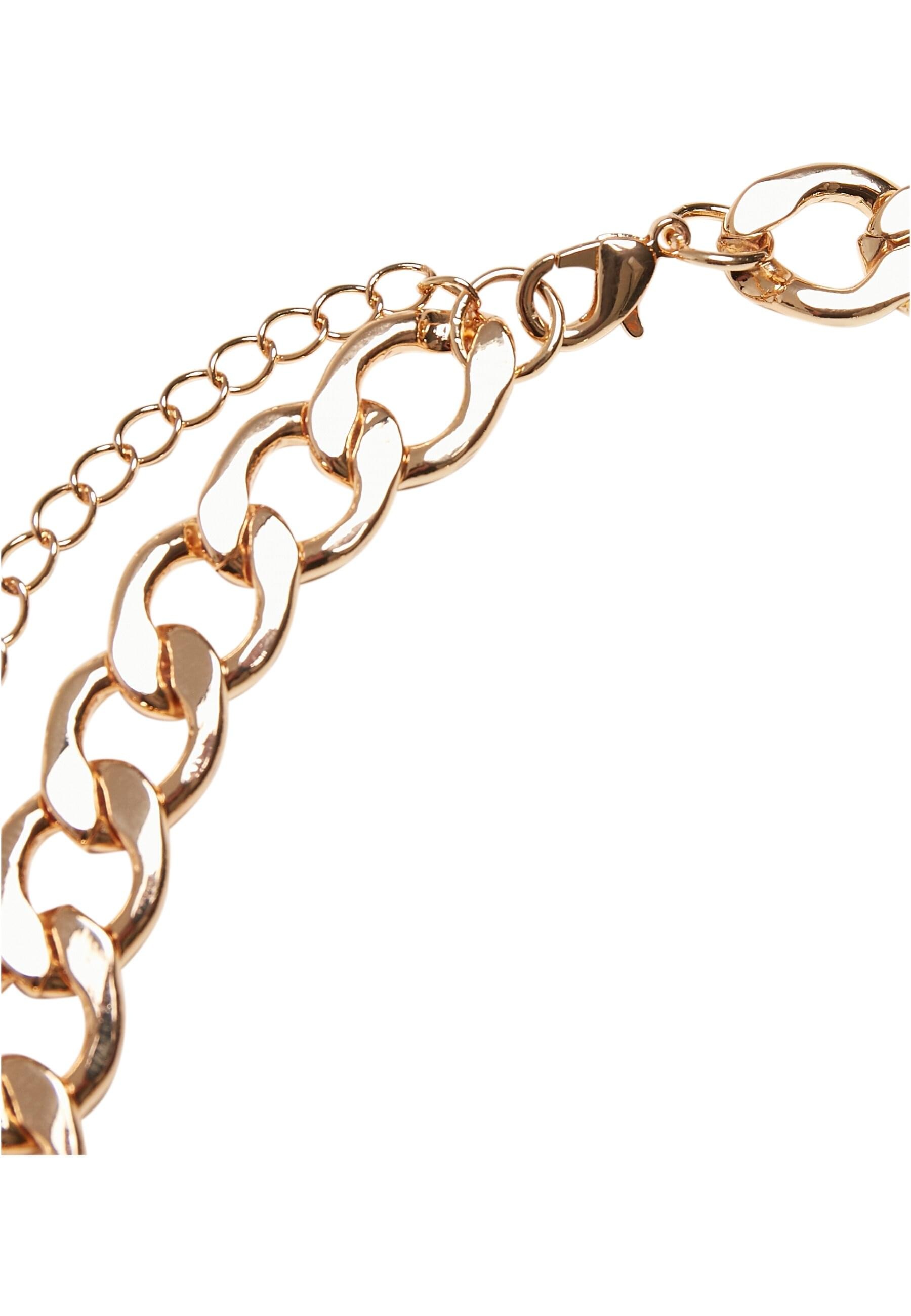 URBAN CLASSICS Edelstahlkette »Urban Classics Unisex Lion Basic Necklace«