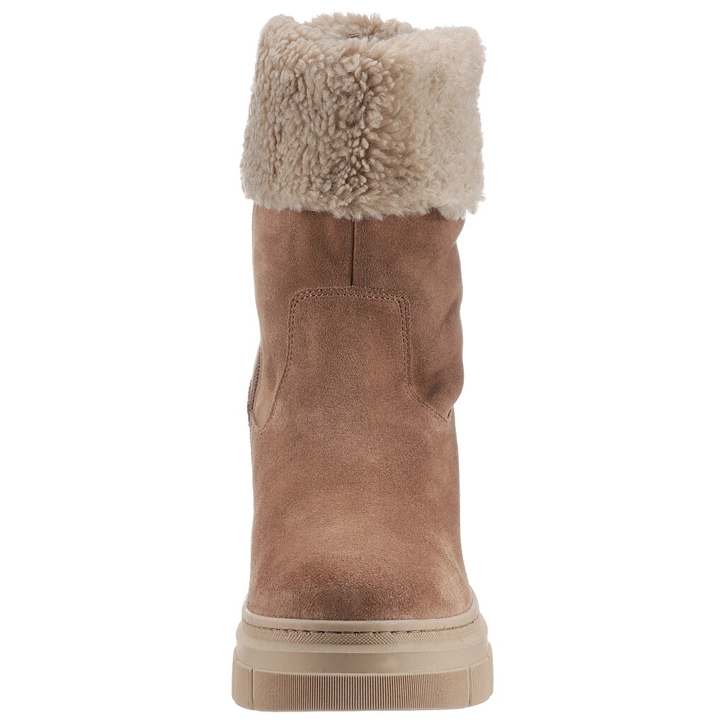 Tommy Hilfiger Winterstiefelette »WARM LINING SUEDE LOW BOOT«