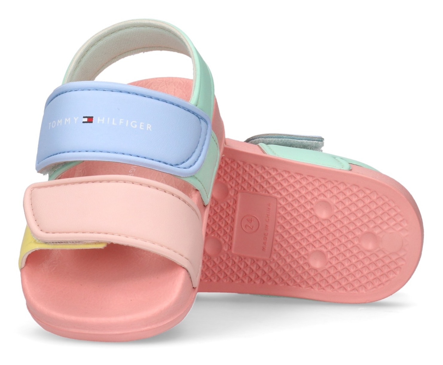 Tommy Hilfiger Sandale, Badeschuh, Sandale, Wasserschuh mit Klettverschlüssen