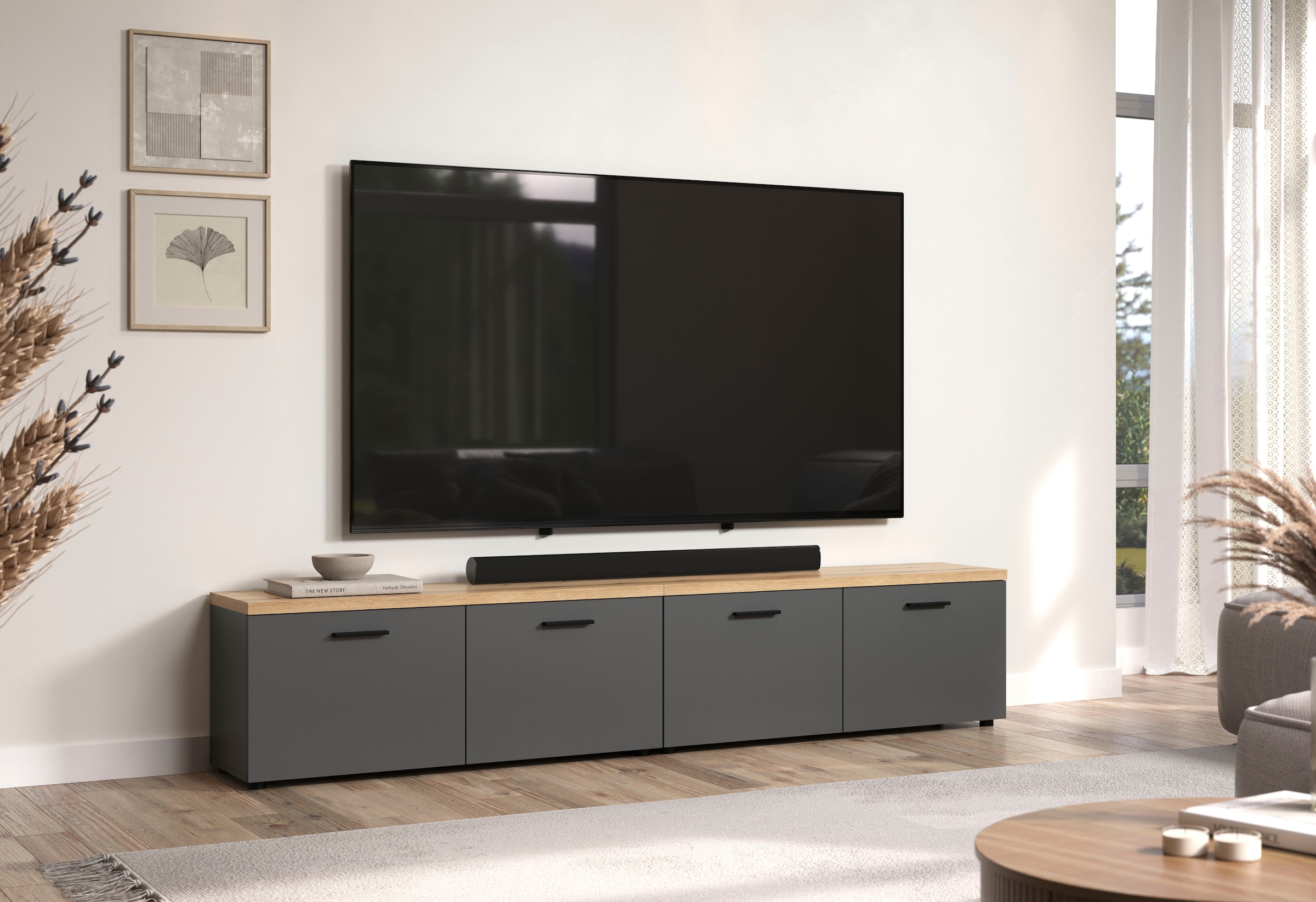 Home affaire TV-Wand »Bajo« 2 Stk. tlg.