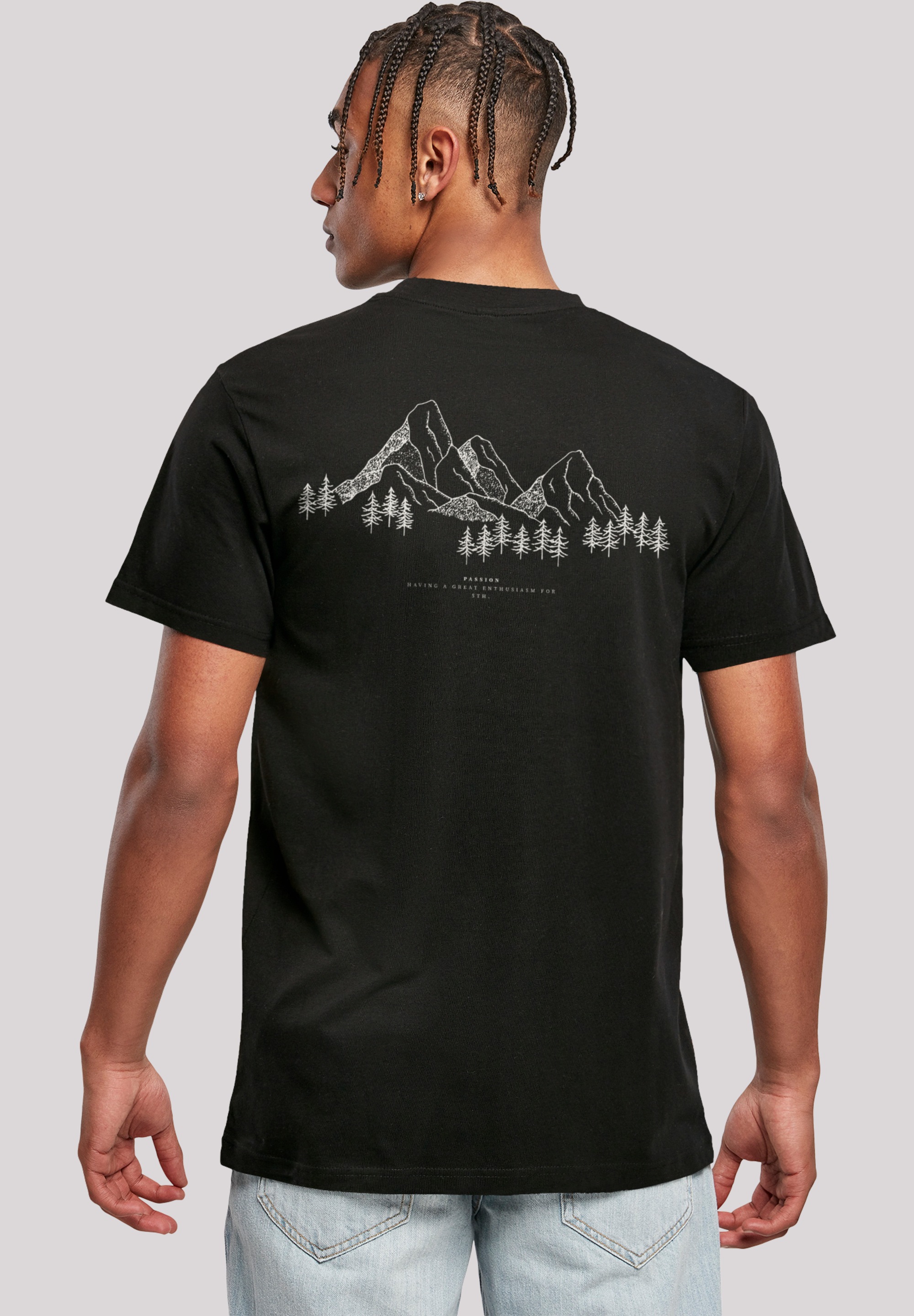 F4NT4STIC T-Shirt »Mountain Berge Natur V2«, Premium Qualität