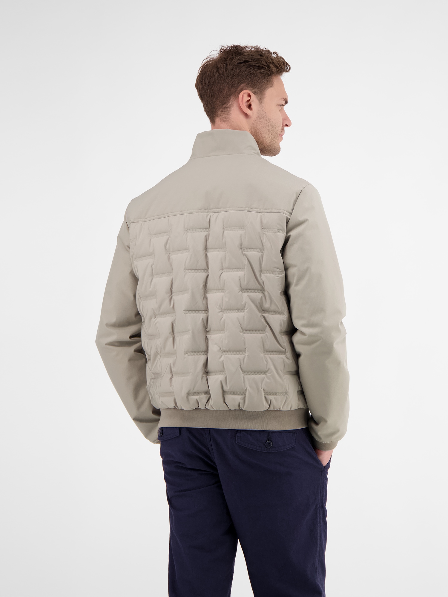 LERROS Steppjacke »LERROS Sportiver Blouson, gesteppt«, ohne Kapuze, Wasser- und windabweisend, atmungsaktiv