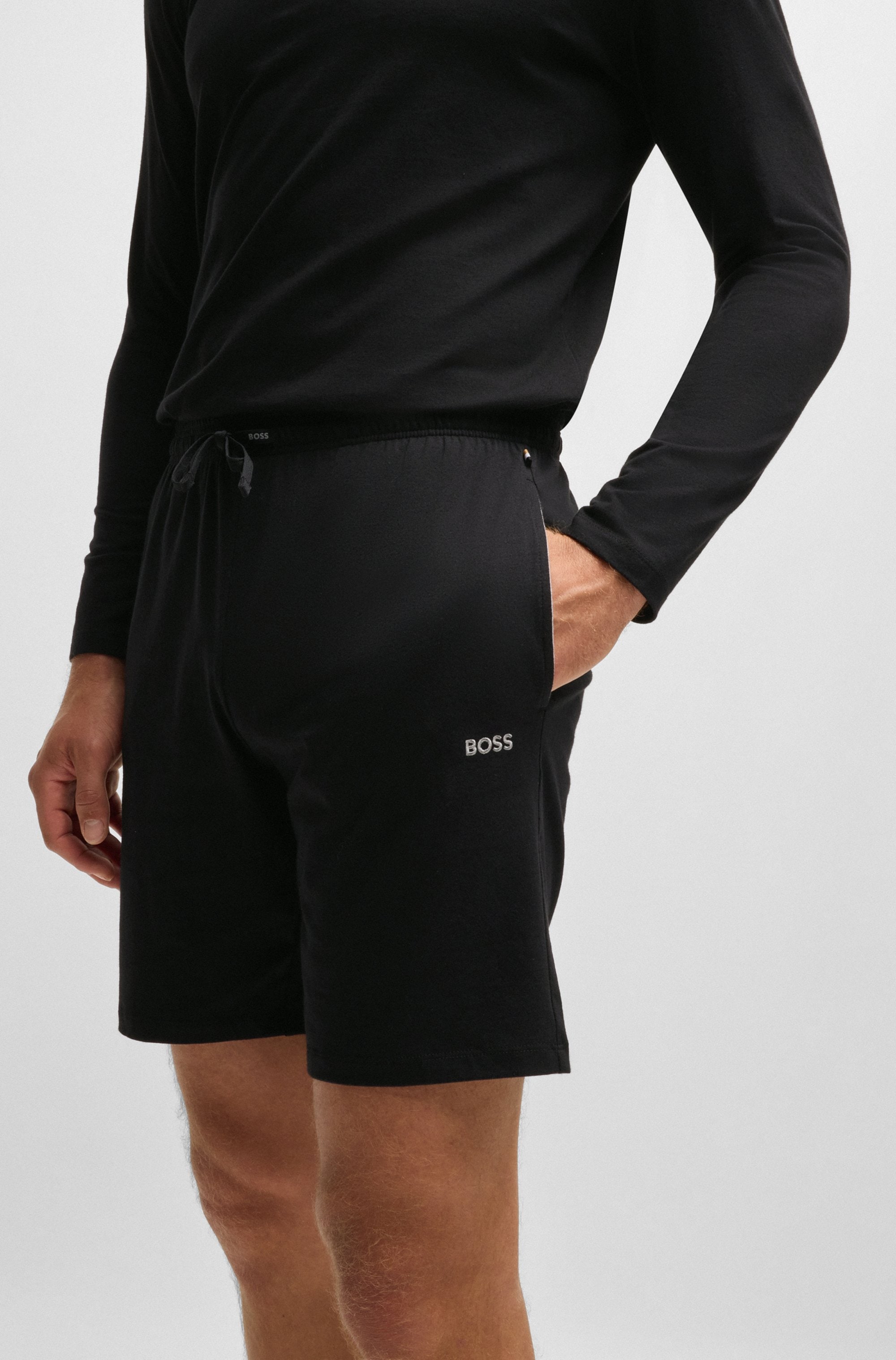BOSS Sweatshorts »Mix&Match Short CW«, mit BOSS Logo