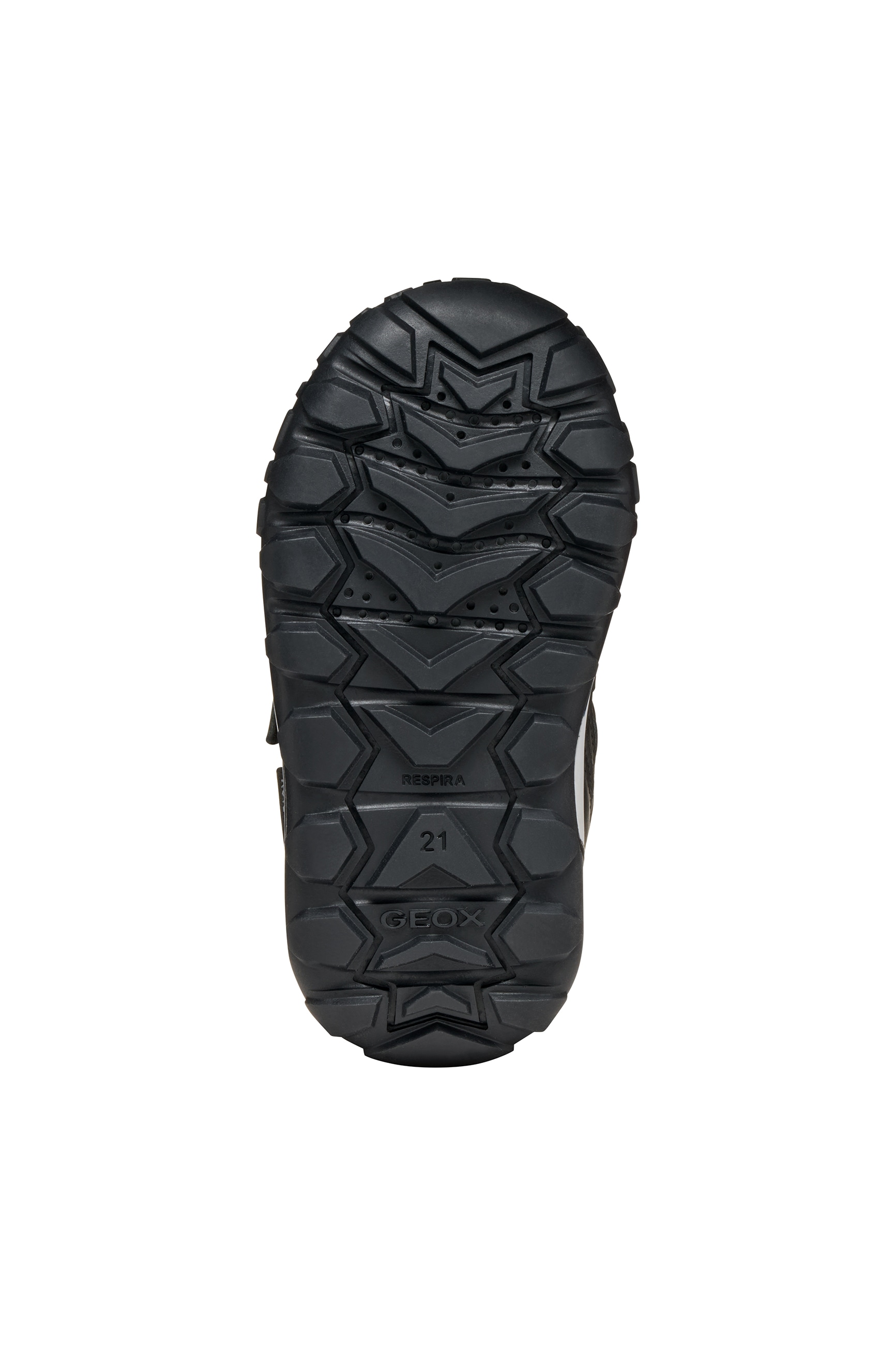 Geox Winterboots »B TREKKYUP BOY B ABX«, Klettschuh mit Warmfutter, Größenschablone zum Download