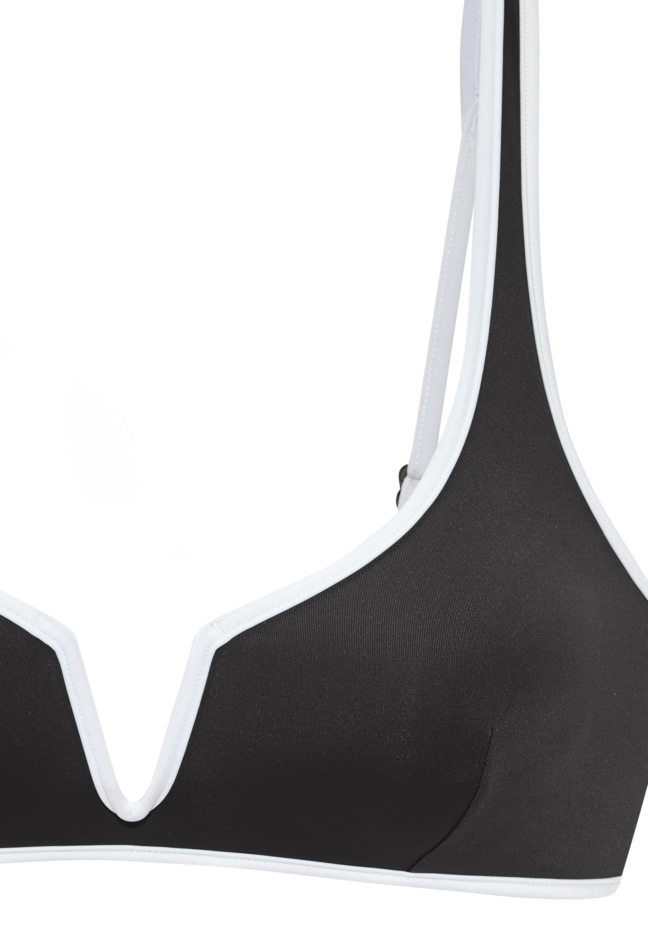 Elbsand Triangel-Bikini mit farblich abgesetztem Piping günstig online kaufen