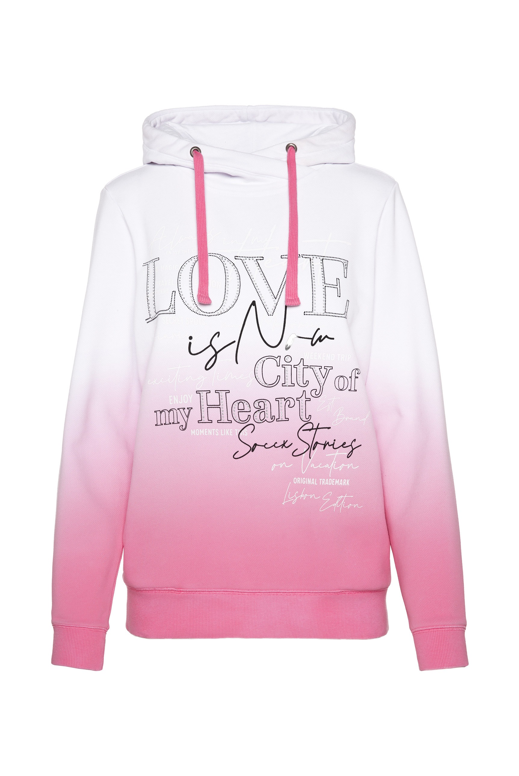 SOCCX Kapuzensweatshirt, mit Taschen