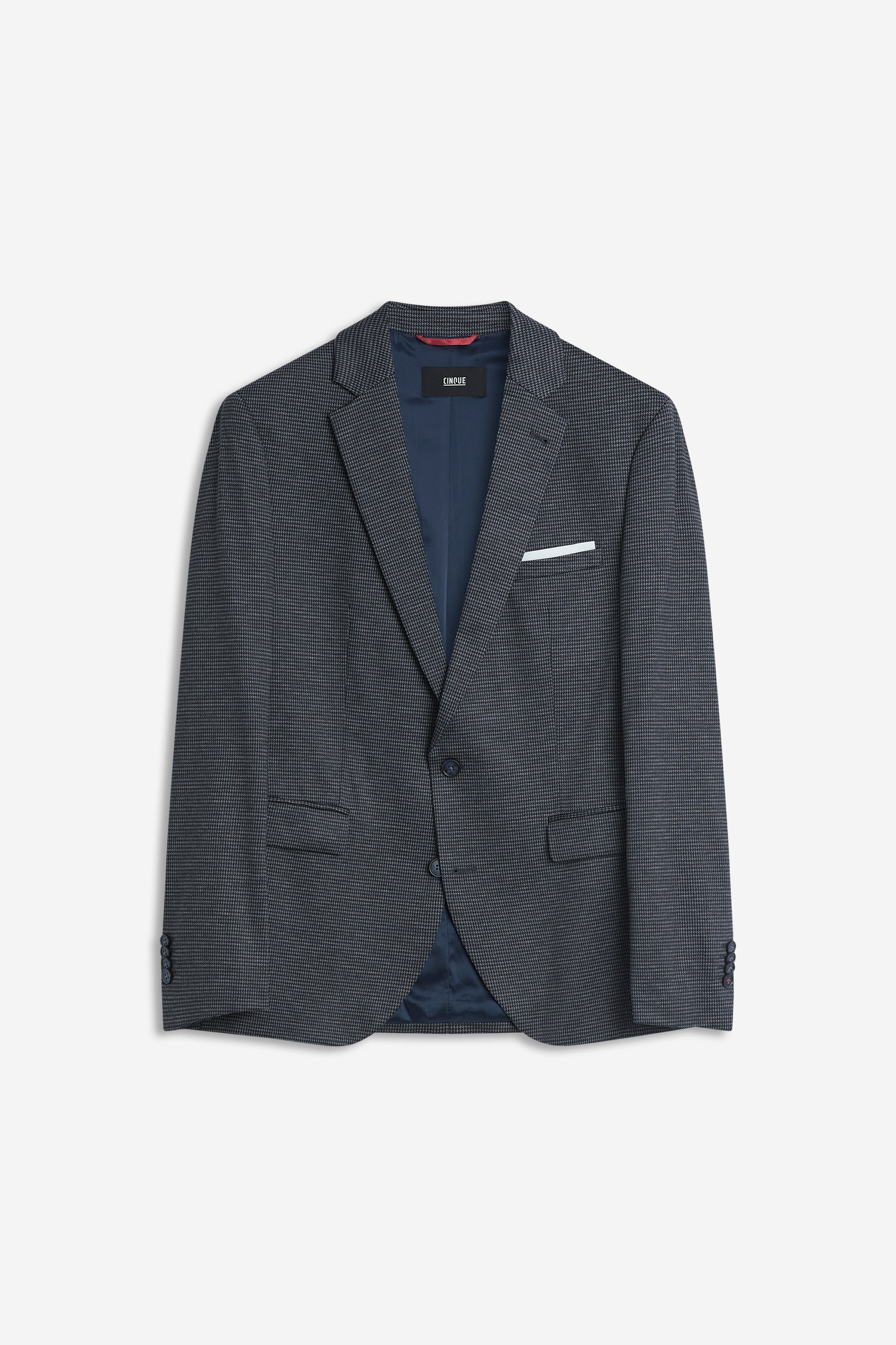 Thumbnail - Cinque Baukastensakko "CIDATA" in dezentem Muster, Regular Fit