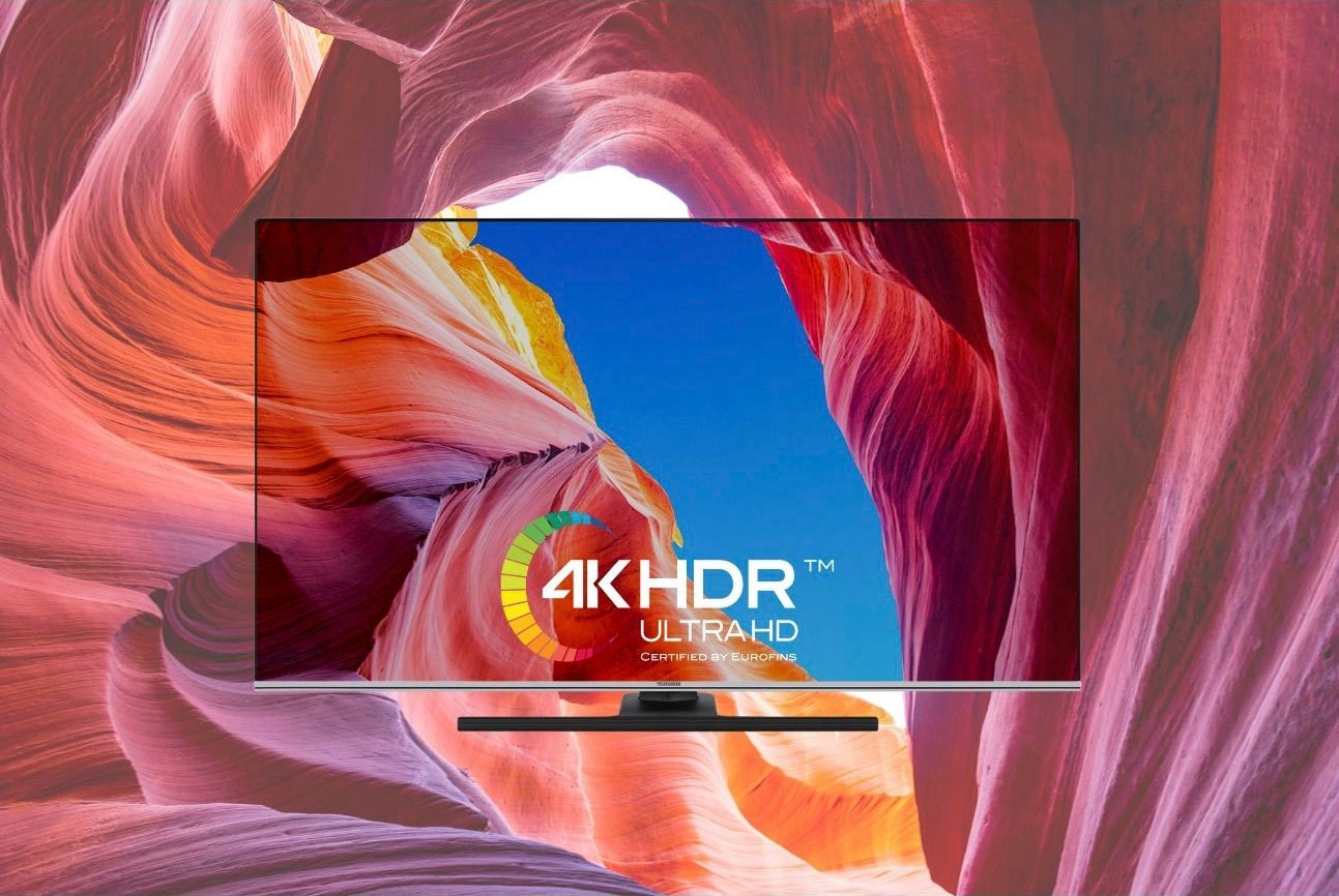 Ultra TV-Smart-TV Zoll, cm/50 Android QLED-Fernseher HD, Telefunken »D50Q701X2CW«, 4K 126 BAUR |