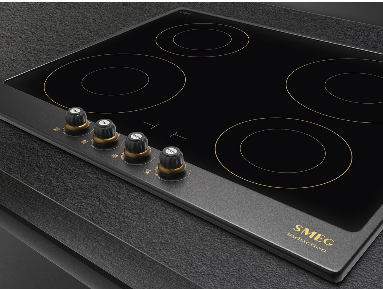 Smeg Induktions-Kochfeld »SI764AOM«