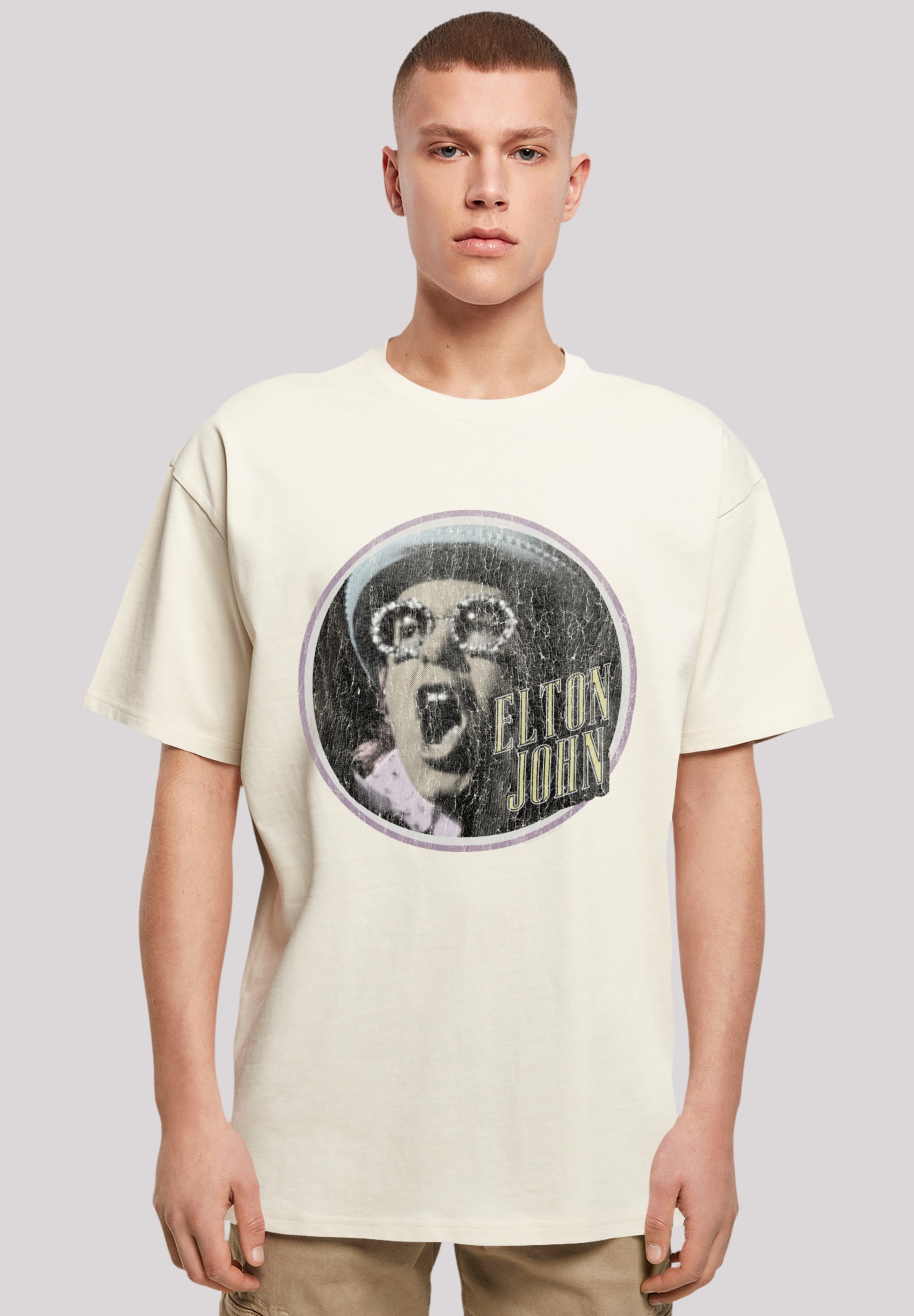 F4NT4STIC T-Shirt »Elton ▷ | Circle«, Premium Qualität John Vintage BAUR bestellen