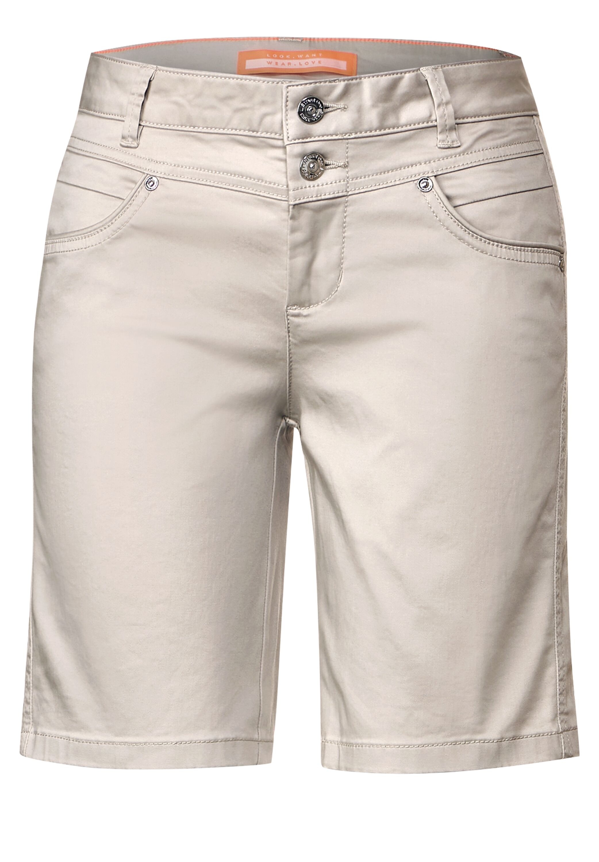 STREET ONE Shorts, in Unifarbe