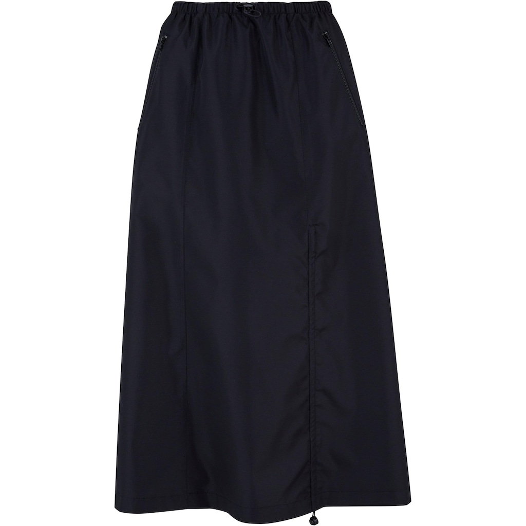 URBAN CLASSICS Sommerrock »Urban Classics Damen Ladies Ripstop Parachute Midi Skirt«, (1 tlg.)