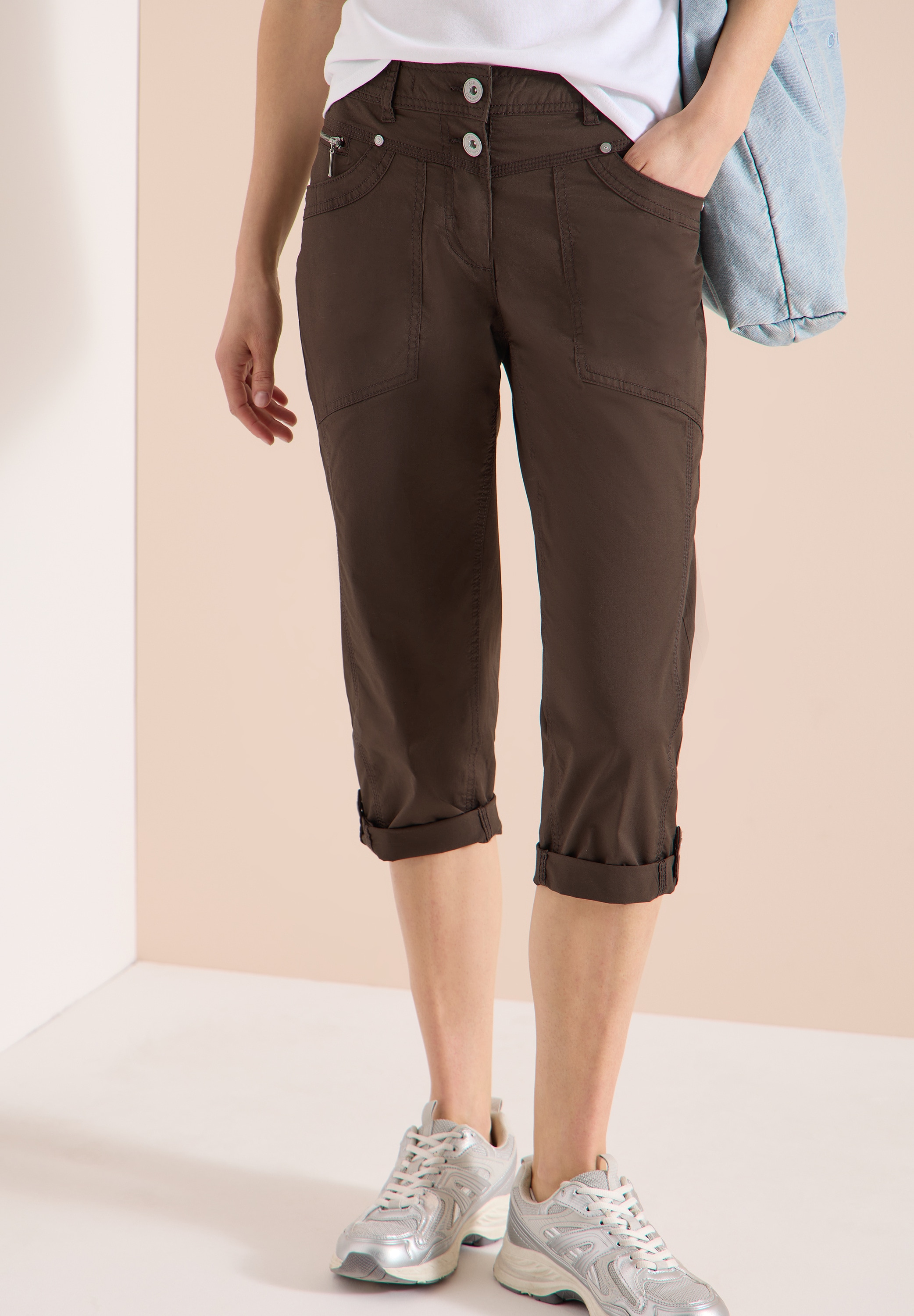 Cecil 3/4-Hose "Style YorkStyle NewYork" im Five-Pocket Style