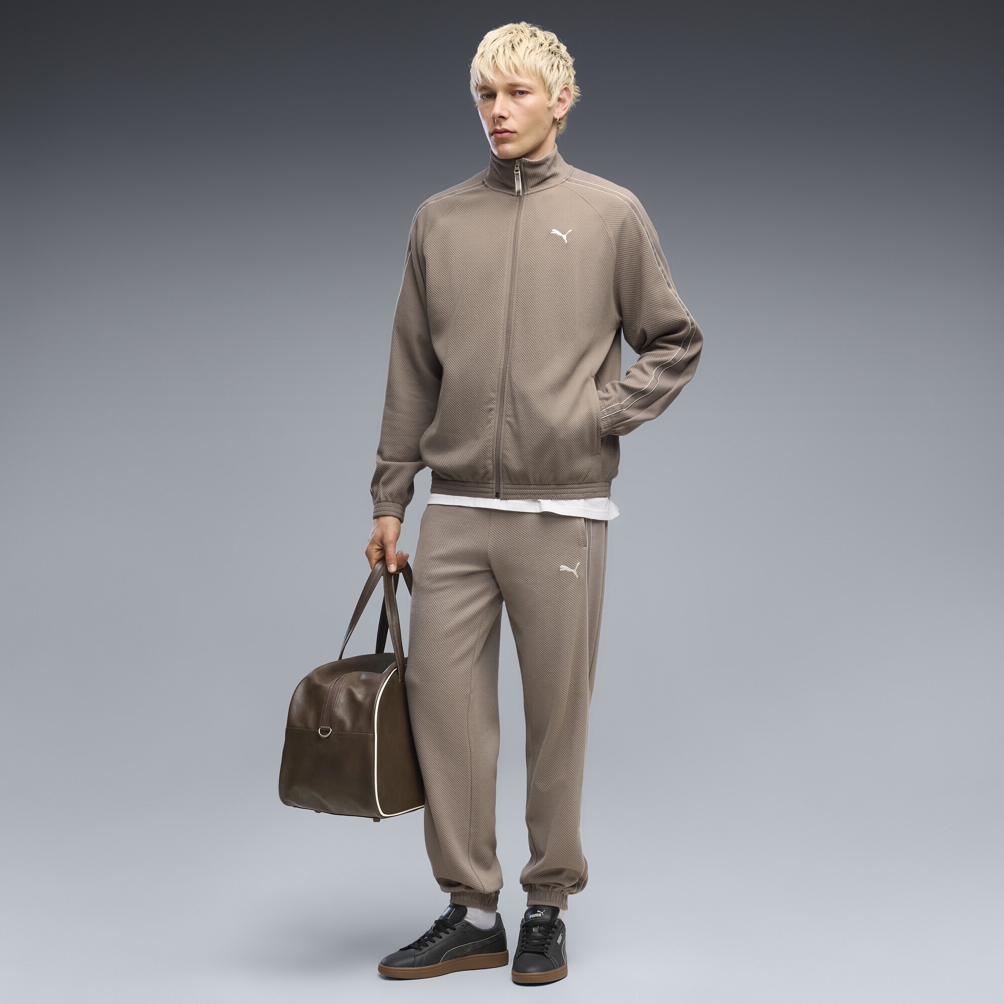 PUMA Trainingsjacke »PUMA Class Relaxed Trainingsjacke mit Reißverschluss Herren«