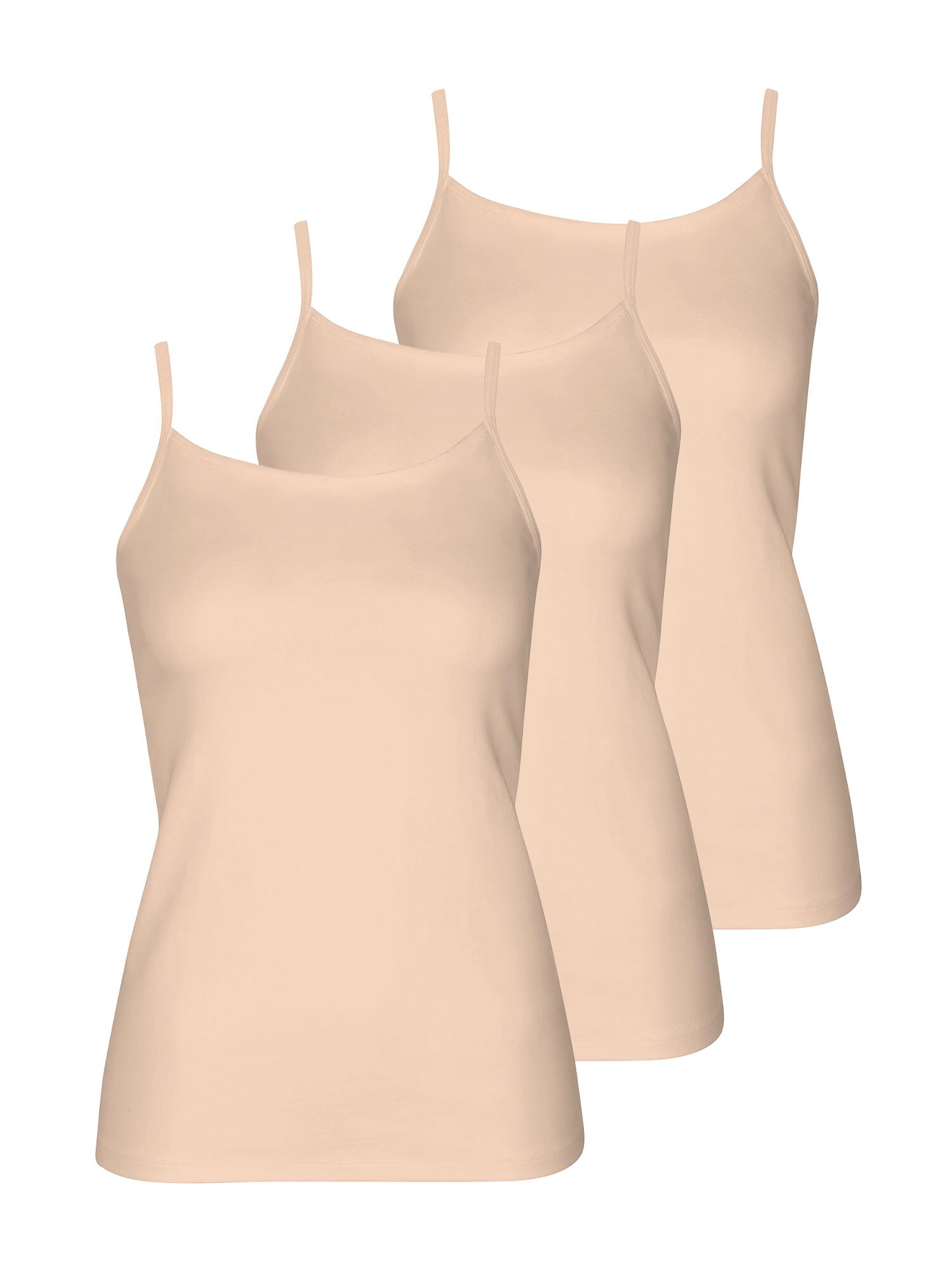 Lisca Achseltop "3er Pack Damen Trägerhemd Kaia"