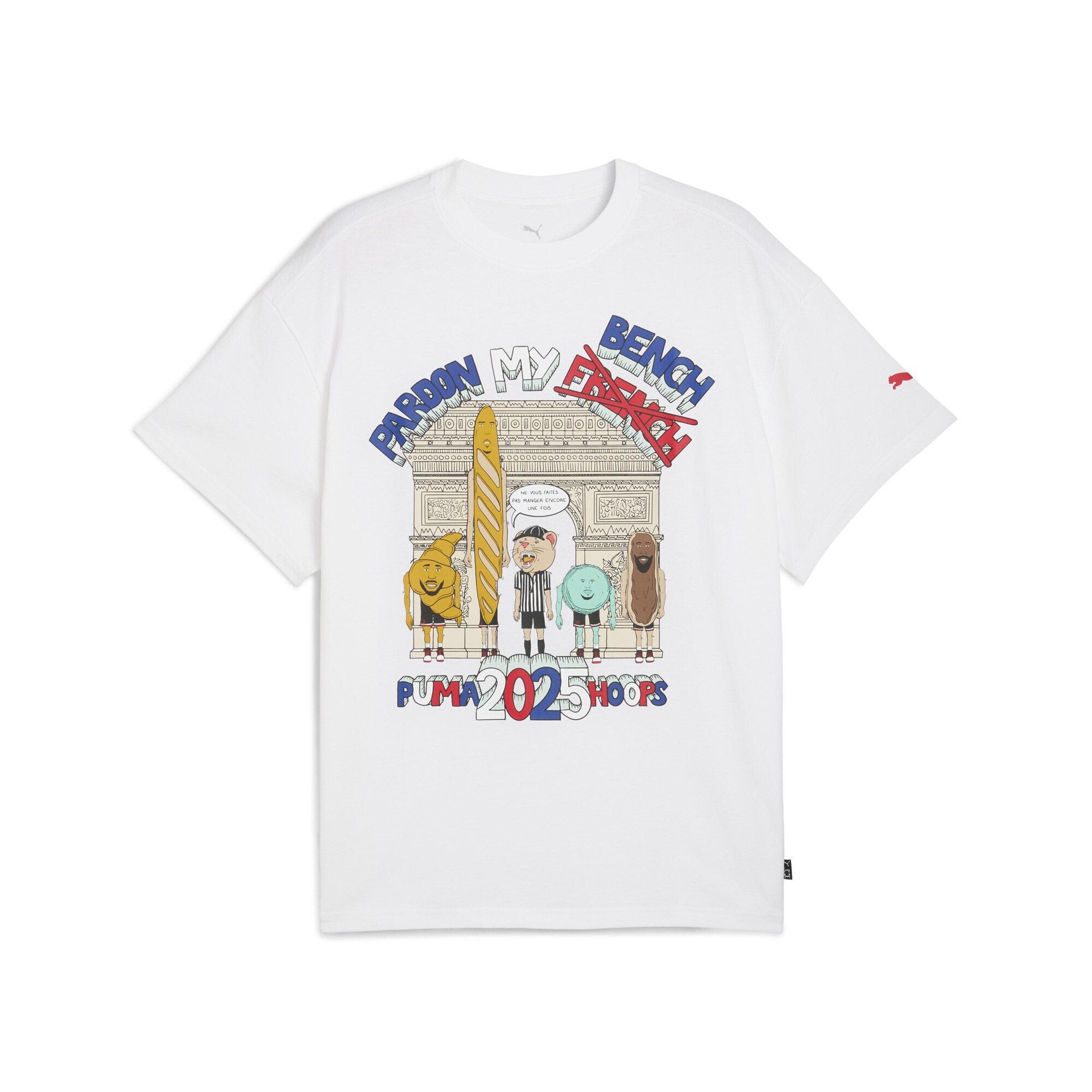 PUMA Trainingsshirt "Paris Pardon My French T-Shirt Herren" günstig online kaufen