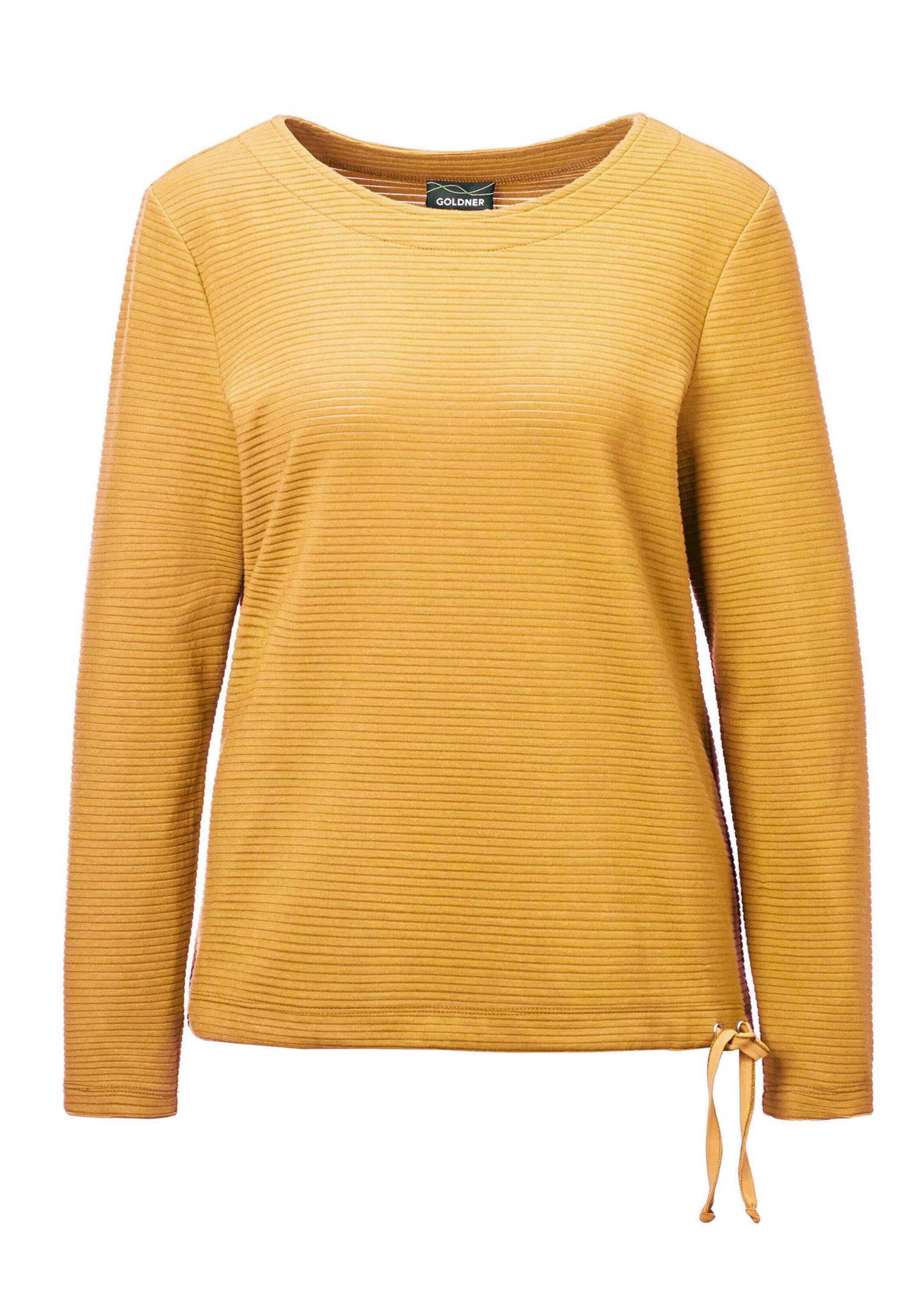 GOLDNER Kurzarmshirt "Sweatshirt" günstig online kaufen