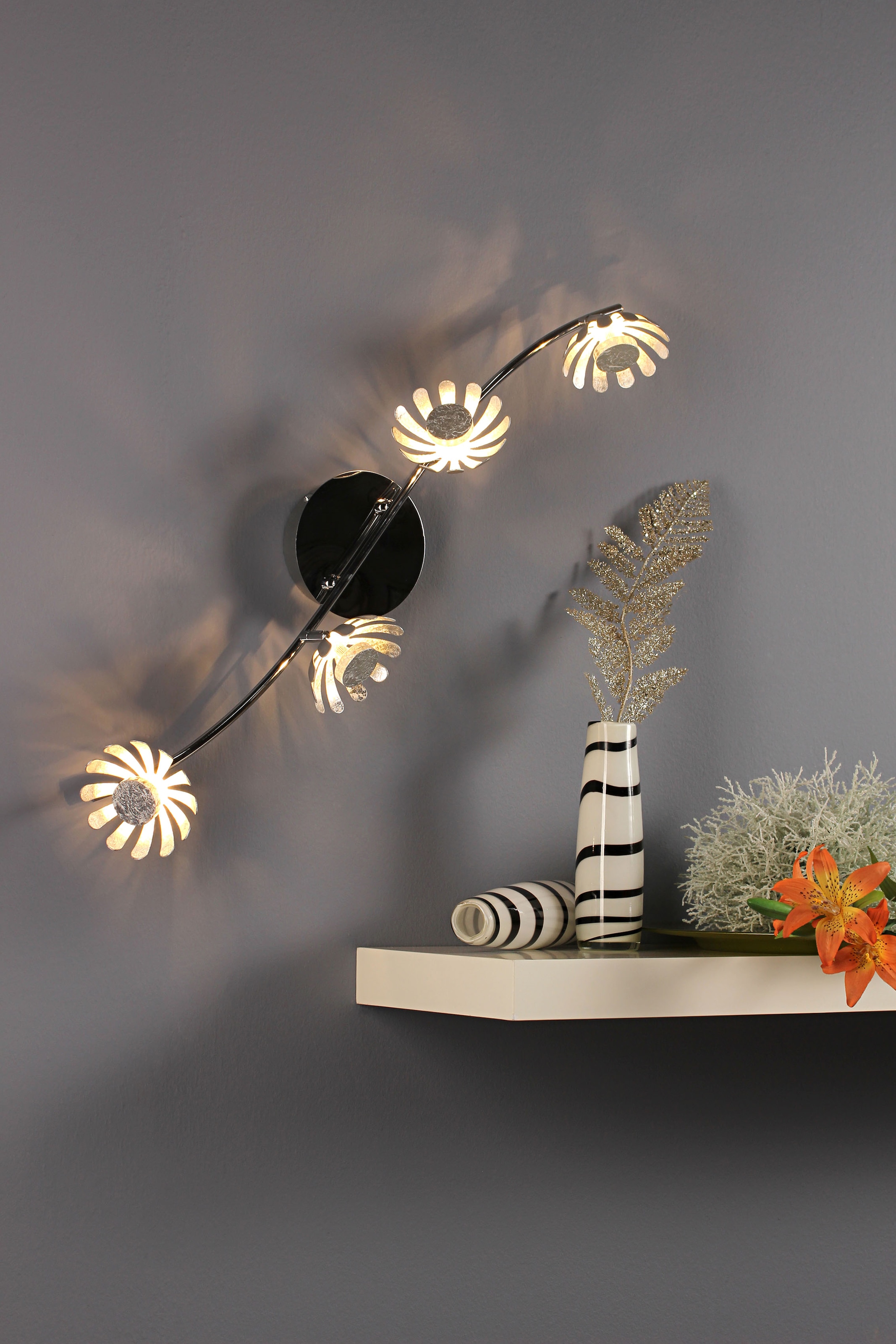 LUCE Design LED Deckenleuchte »Bloom«, Leuchtmittel LED-Modul | LED fest integriert