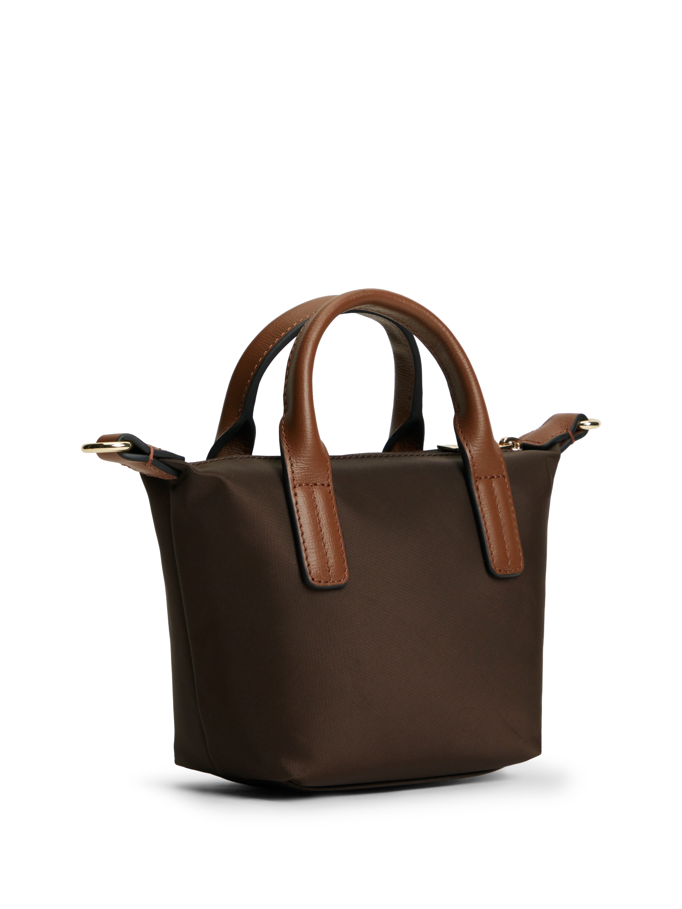 Tommy Hilfiger Handtasche »POPETTE MICRO TOTE« Damen Umhängetasche, Schultertasche im Kontrastlook