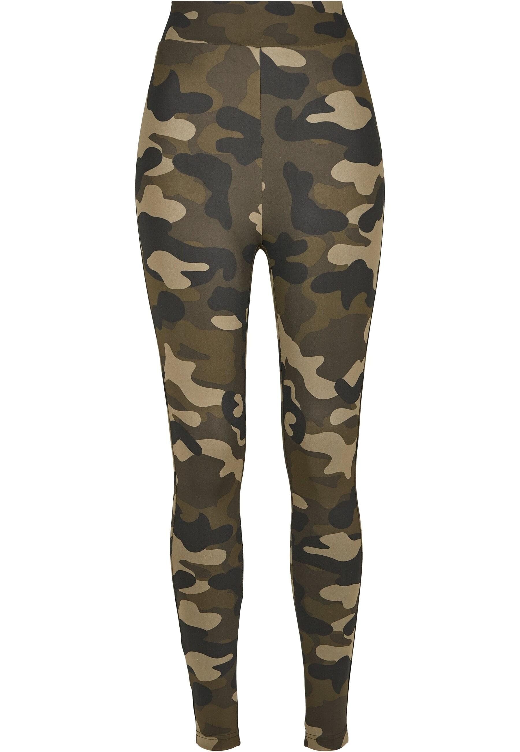 URBAN CLASSICS Leggings » Damen Ladies High Waist Cam...