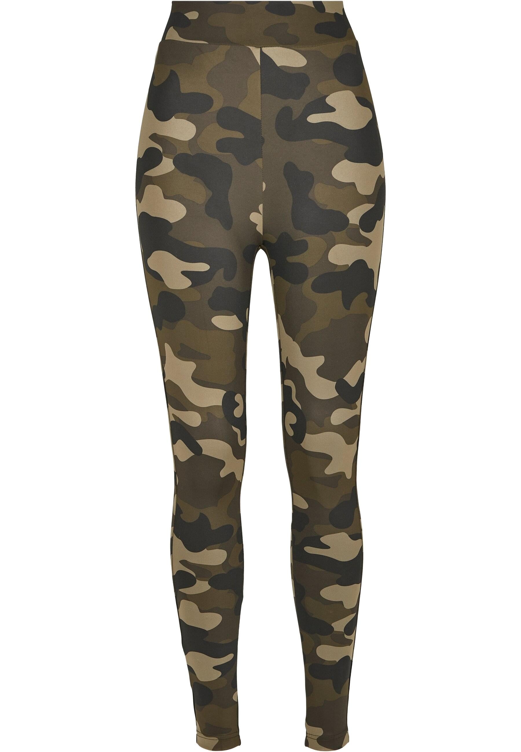 URBAN CLASSICS Leggings "Urban Classics Damen Ladies High Waist Camo Tech Leggings", (1 tlg.)