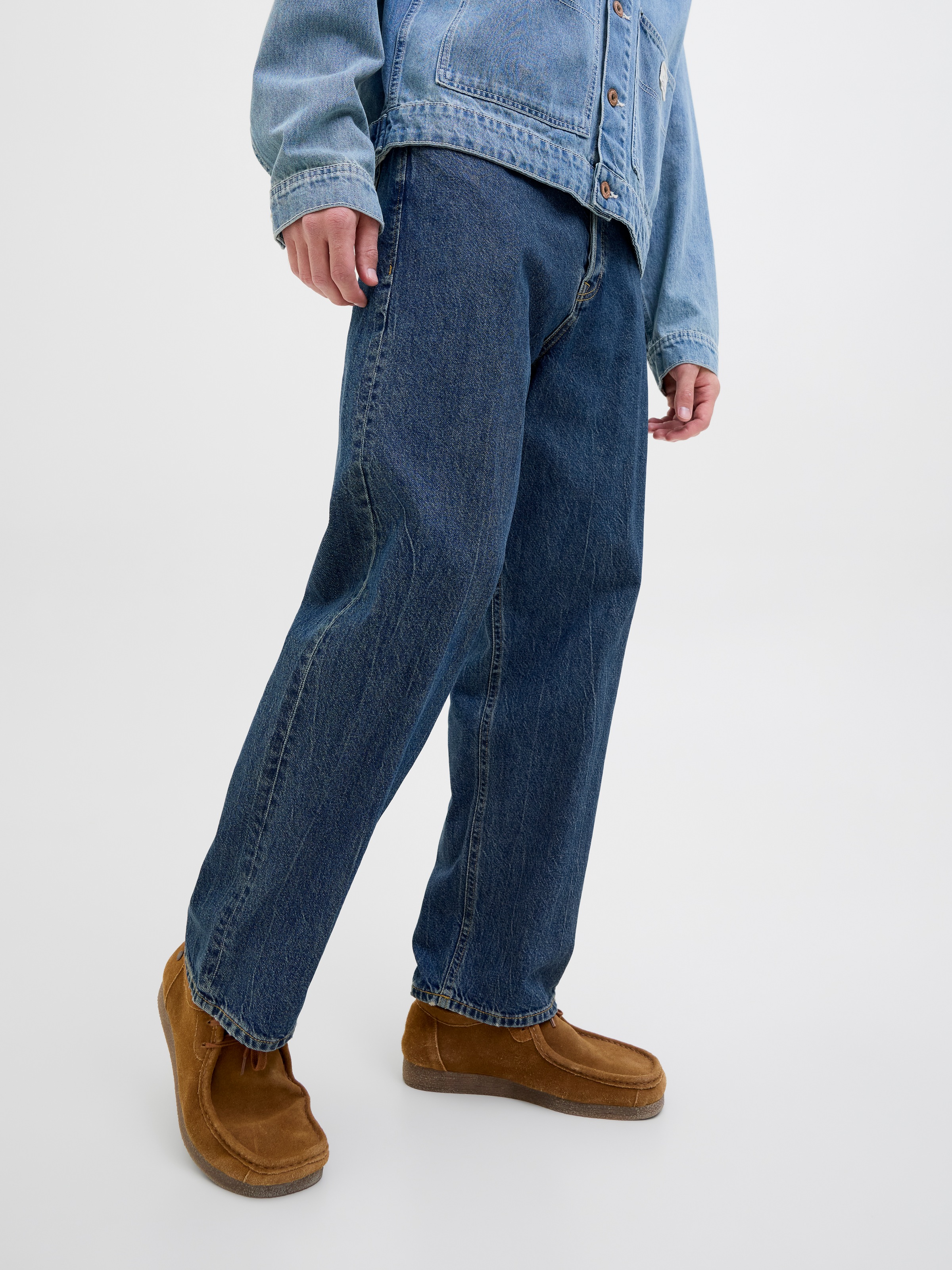 Jack & Jones Relax-fit-Jeans "JJIEDDIE JJORIGINAL SQ NOOS" günstig online kaufen