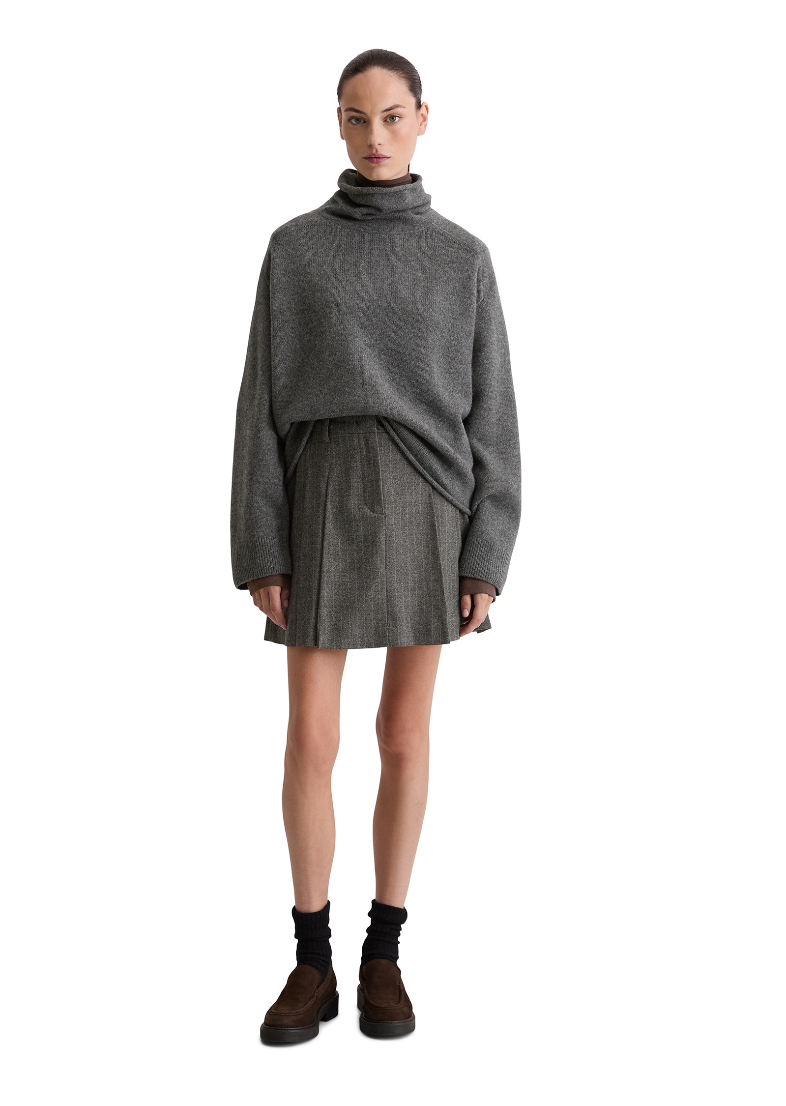 Marc O'Polo Strickpullover »aus Merinowolle-Mix«