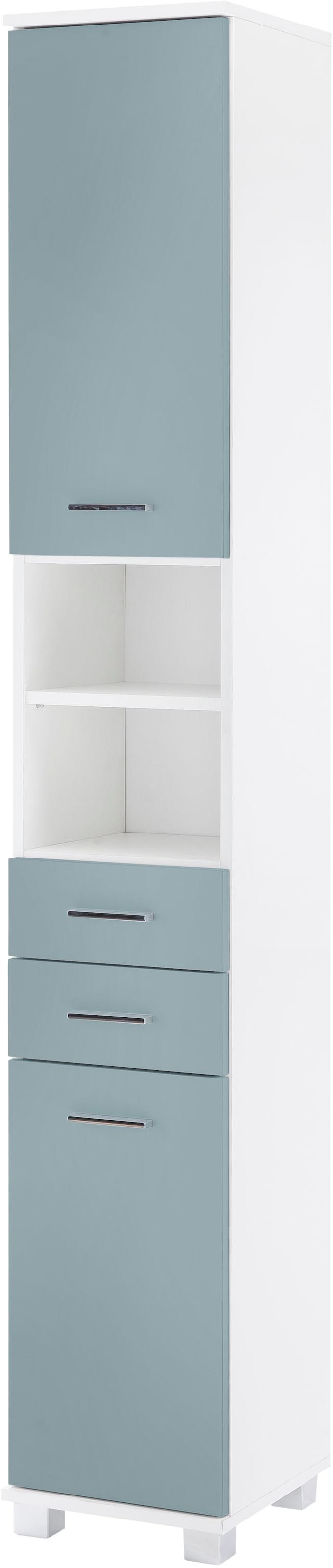 Schubladen offenen Breite Türen, | Fächern 2 cm, mit kaufen 2 Hochschrank BAUR Schildmeyer & 30 2 »Lumo«,