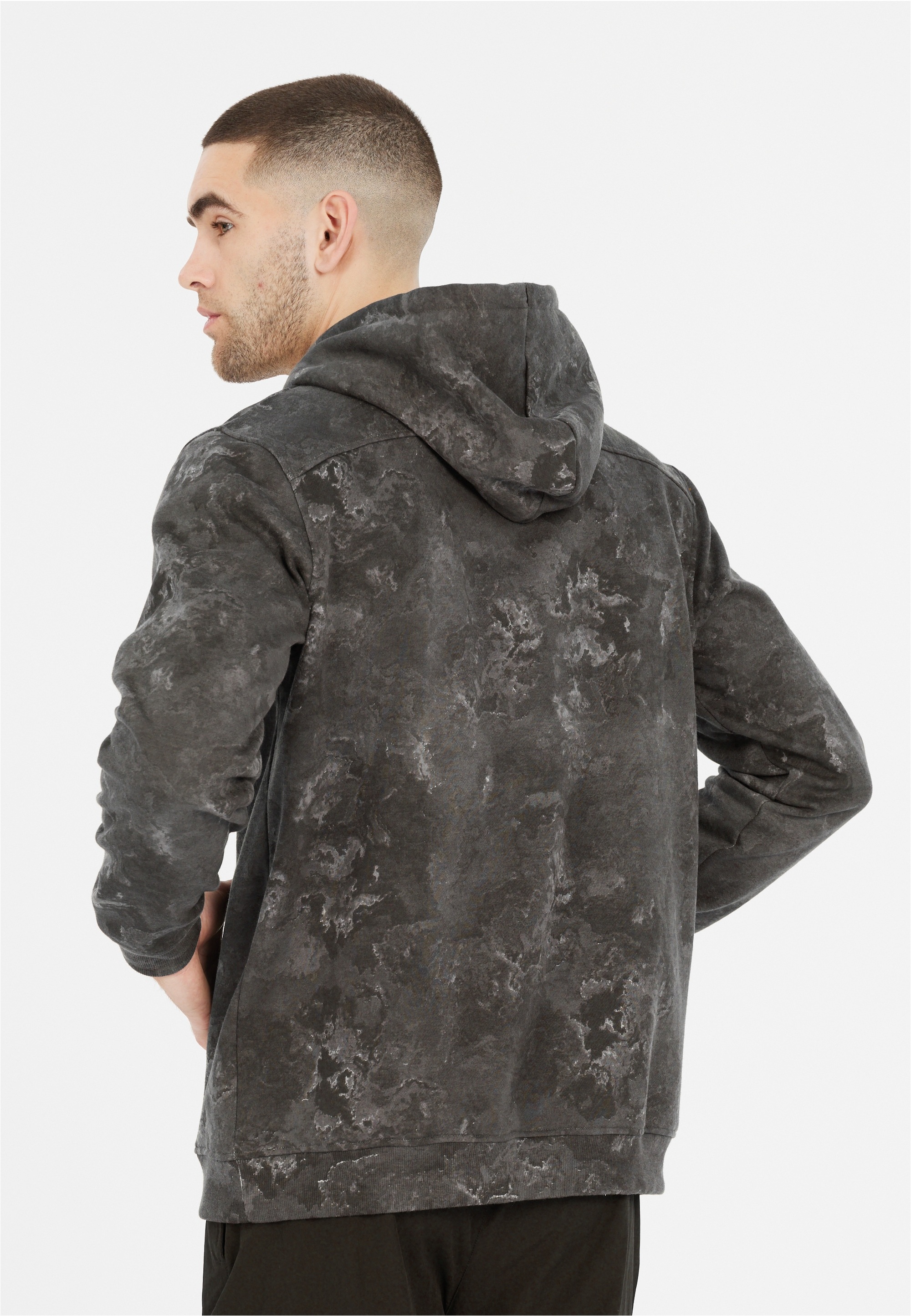 Virtus Kapuzensweatshirt »Callum«, mit angesagtem Allover-Print