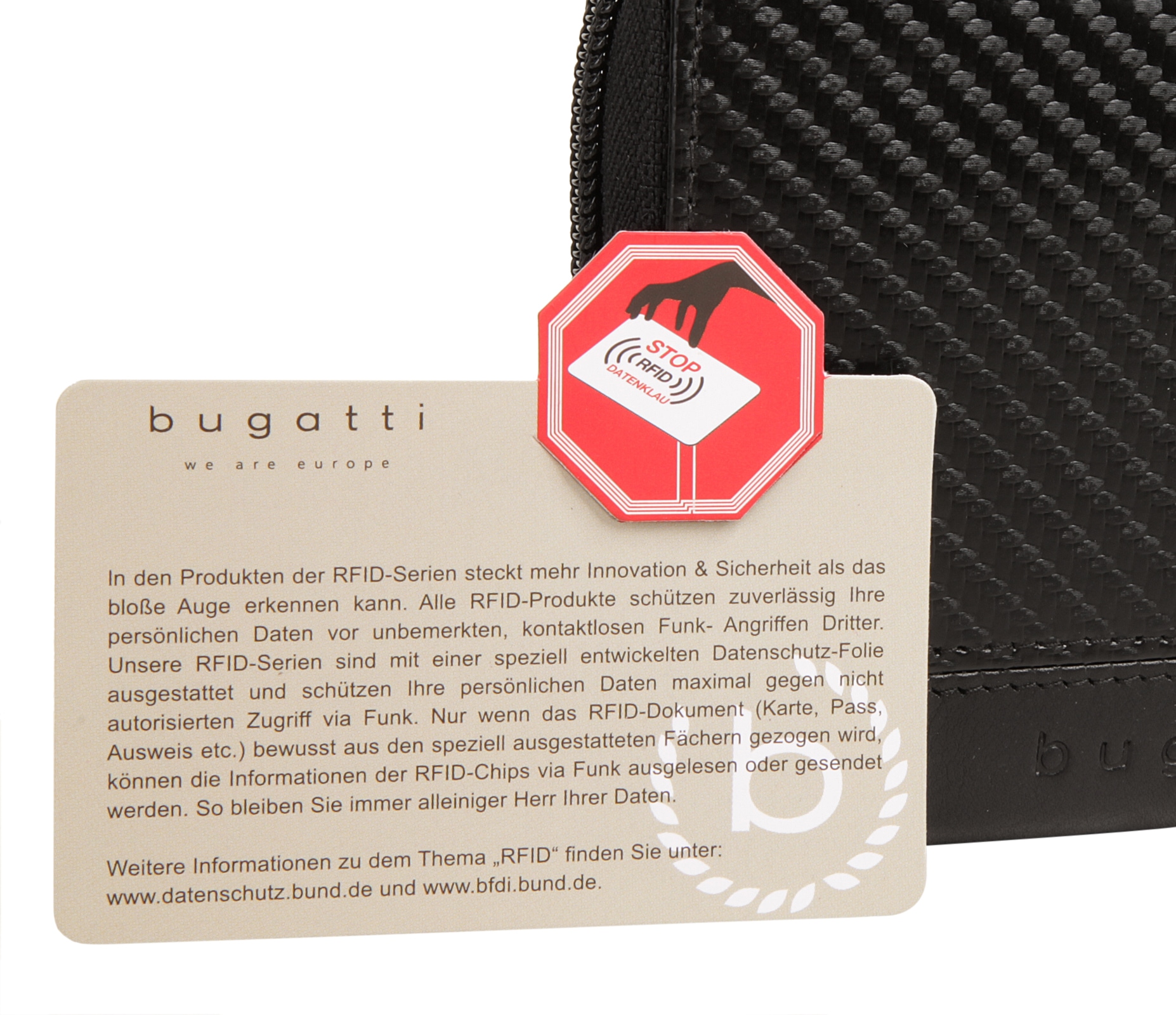 bugatti Geldbörse »COMET«, echt Leder