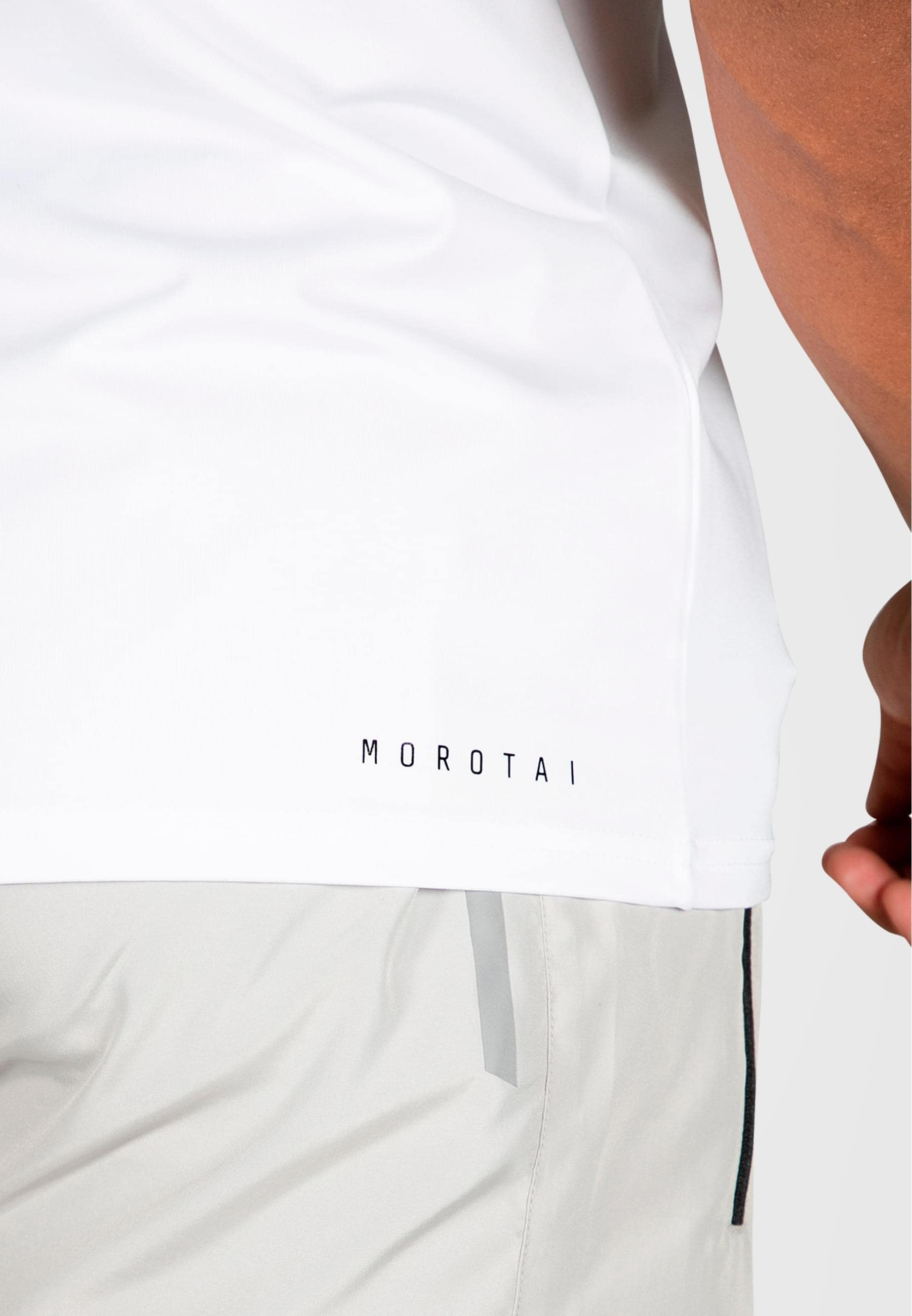 MOROTAI T-Shirt »MOROTAI Herren Morotai Performance Basic T-Shirt«, (1 tlg.)