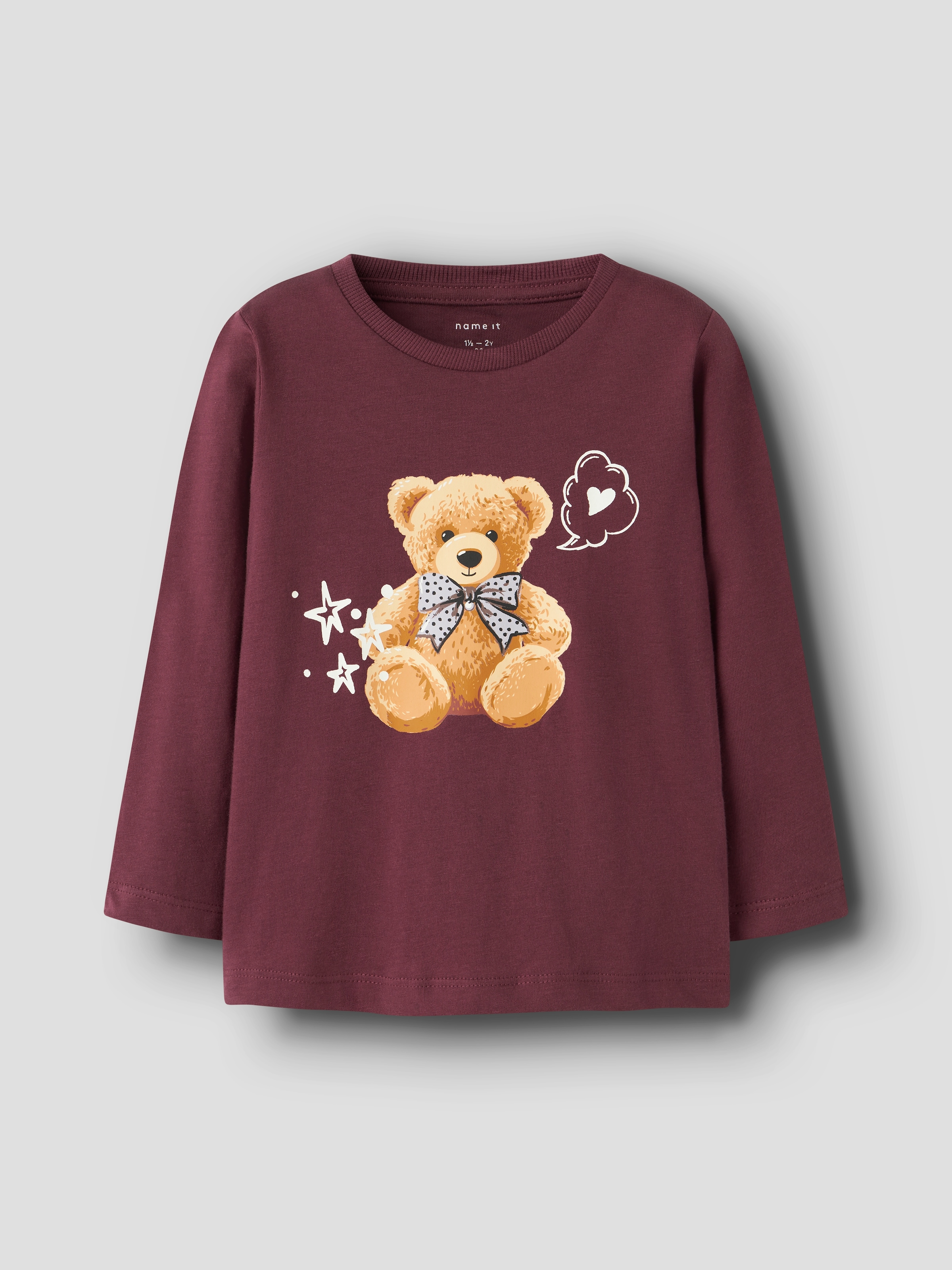 Name It Langarmshirt »NMFNIA 3P LS TOP« Packung, 3 Stk.