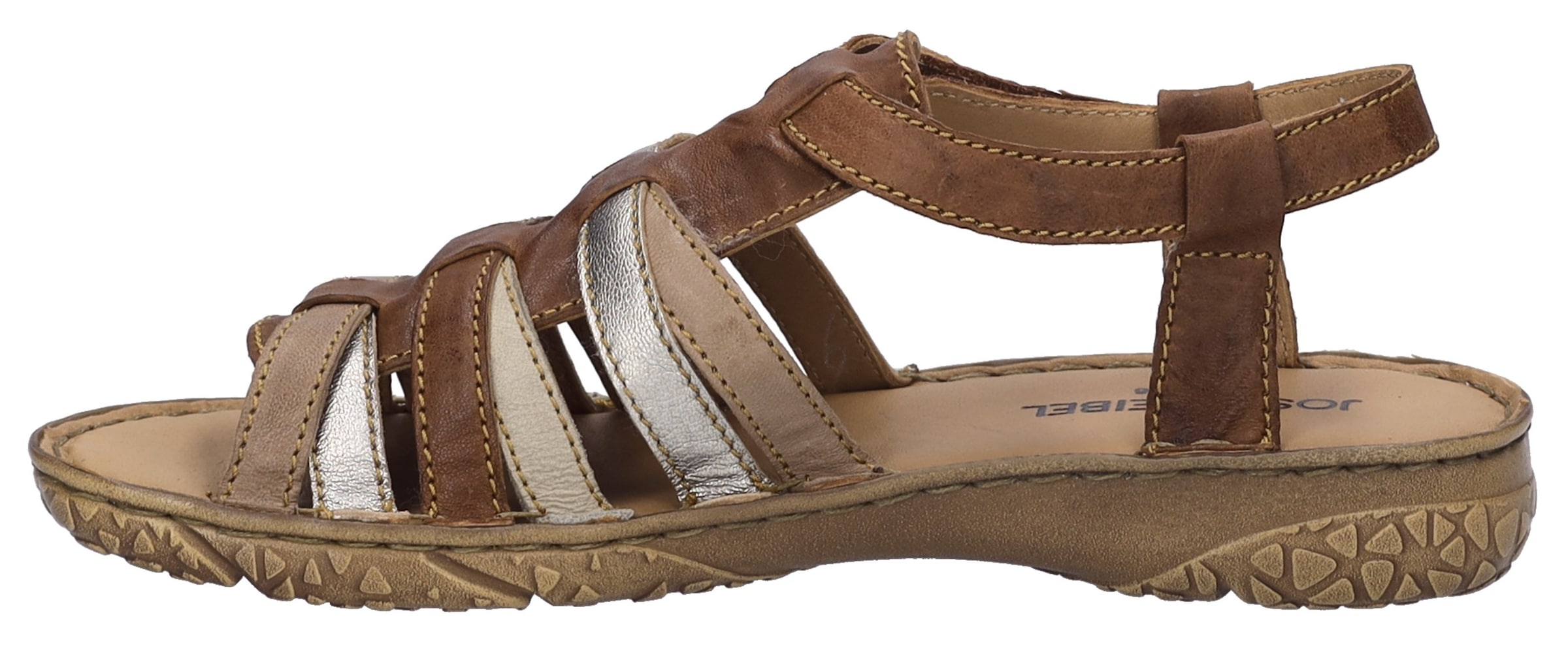 Josef Seibel Sandale »Ivy 02«, Riemchensandale, Komfortschuh mit Lederfutter