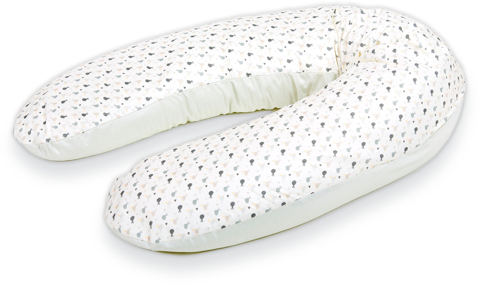Träumeland Stillkissen "Stillkissen DESIGN 2 - graue Vögel" günstig online kaufen
