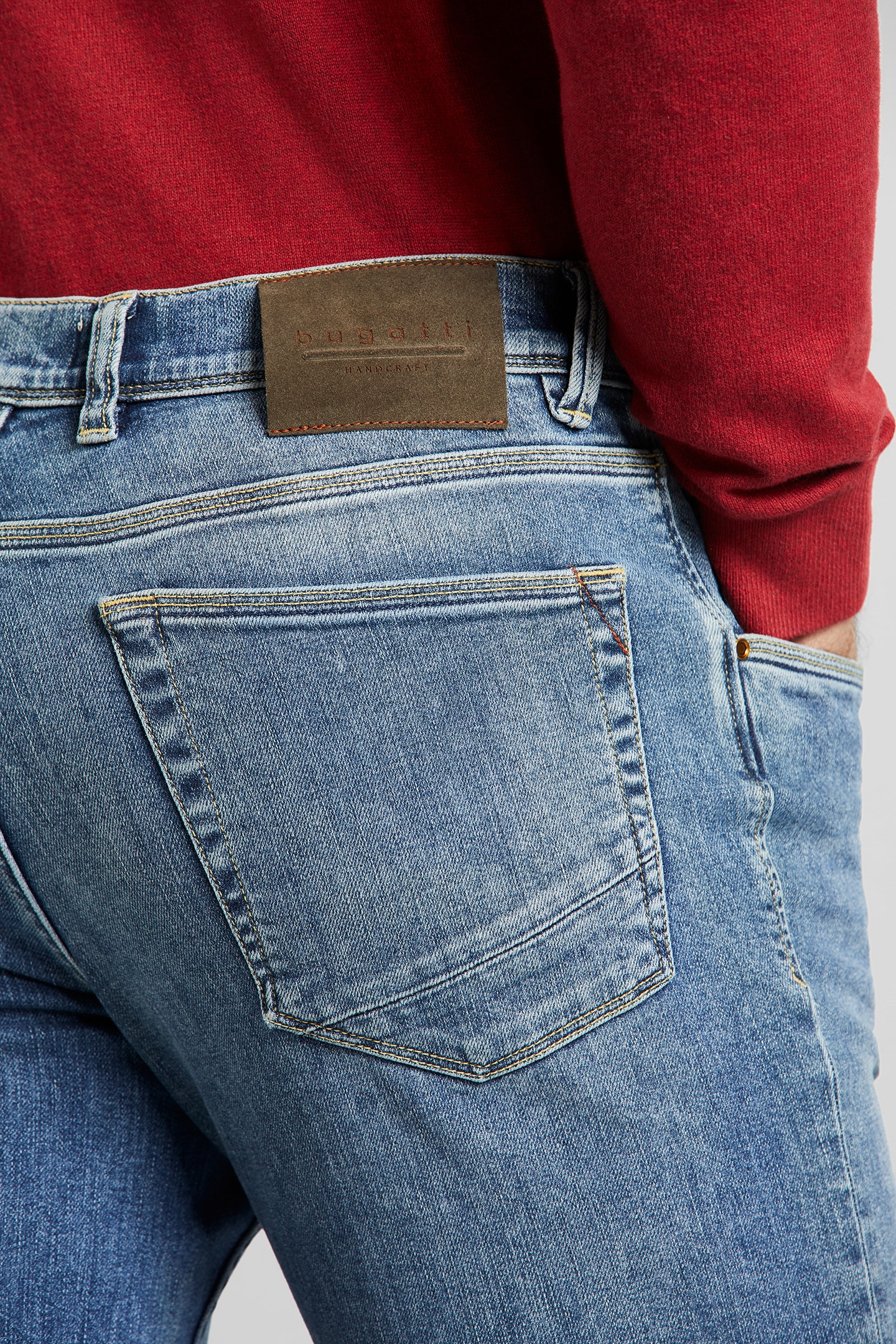 bestellen Look 5-Pocket-Jeans, Used ▷ bugatti | im BAUR Wash