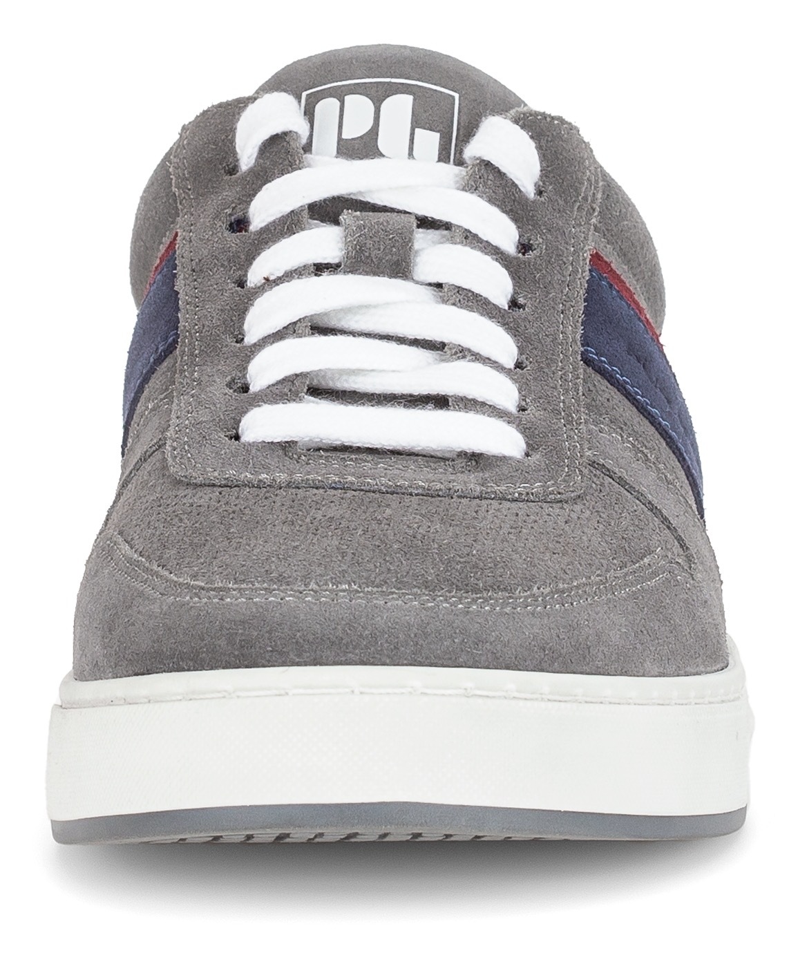 Pius Gabor Sneaker, Freizeitschuh, Halbschuh, Schnürer mit Kontrastbesätze, Weite G