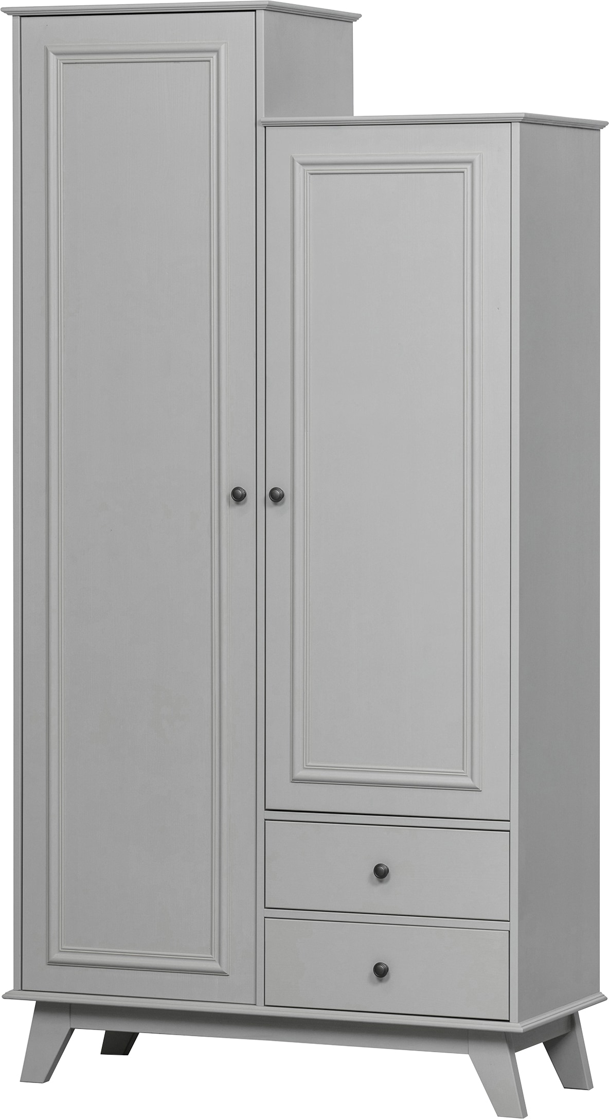 WOOOD Garderobenschrank »Lily«, massives Kiefernholz, mit Kleiderstange, H 190 cm x B 98 cm
